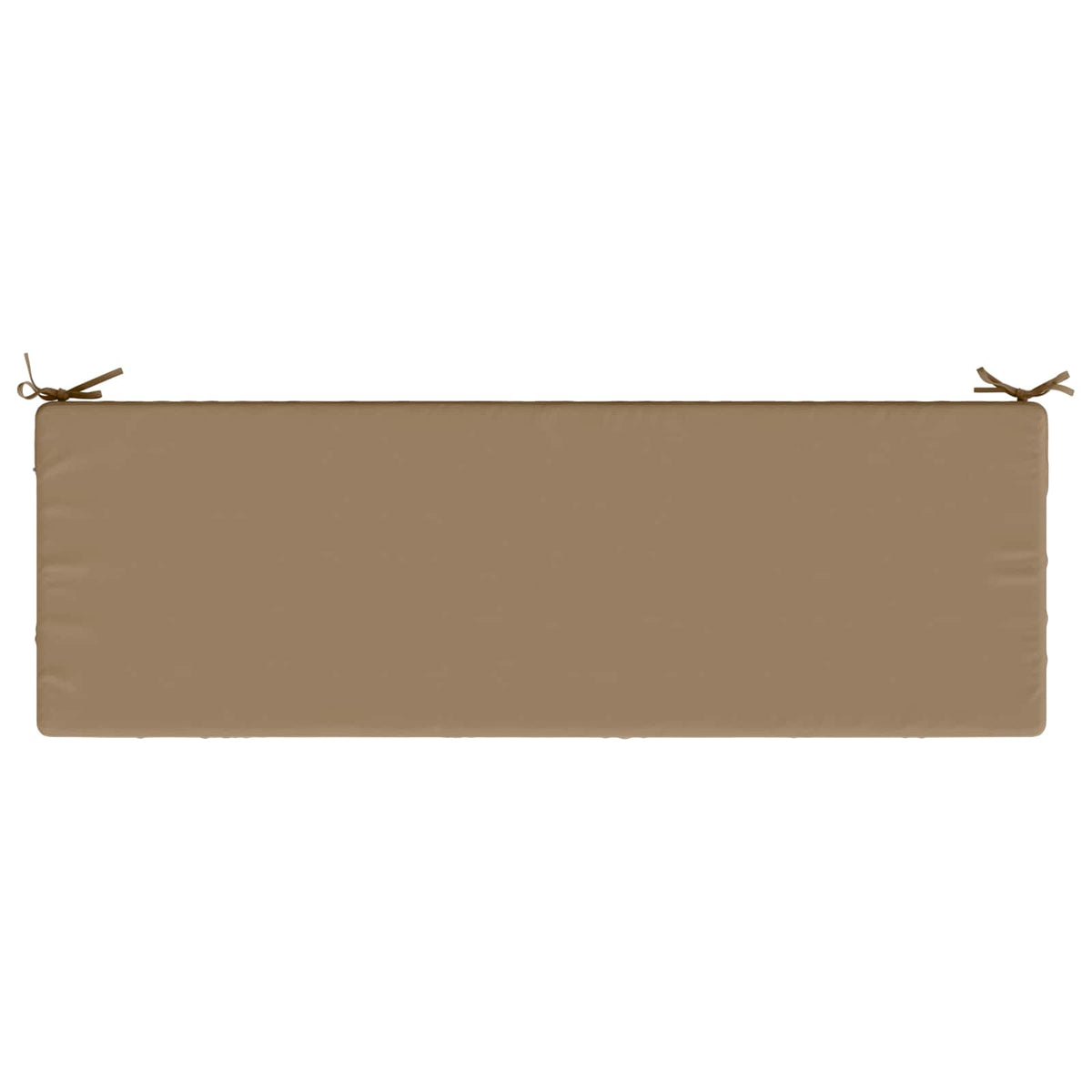 Bench Cushion SOEST 100% Polyester Taupe 140 x 50 x 8 cm