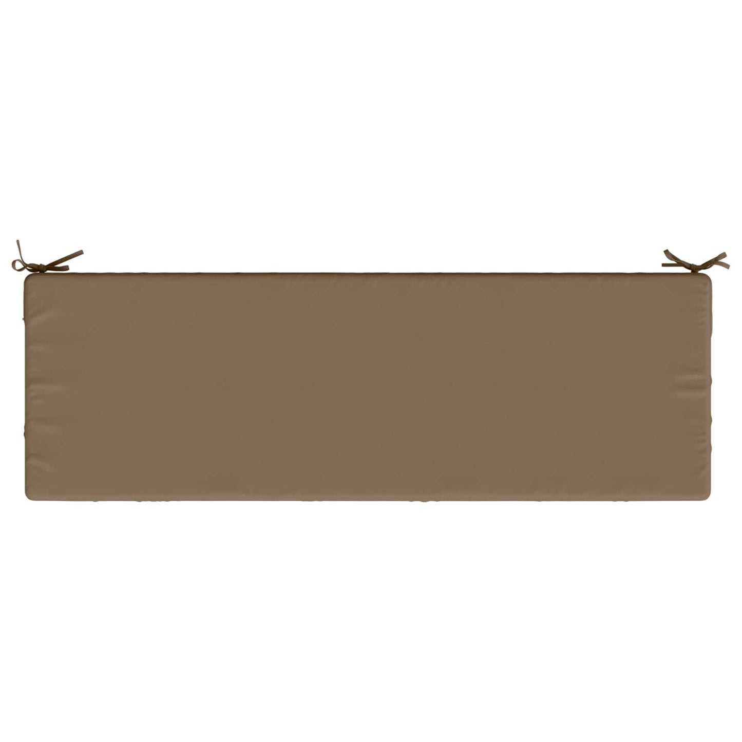 Bench Cushion SOEST 100% Polyester Taupe 150 x 50 x 8 cm
