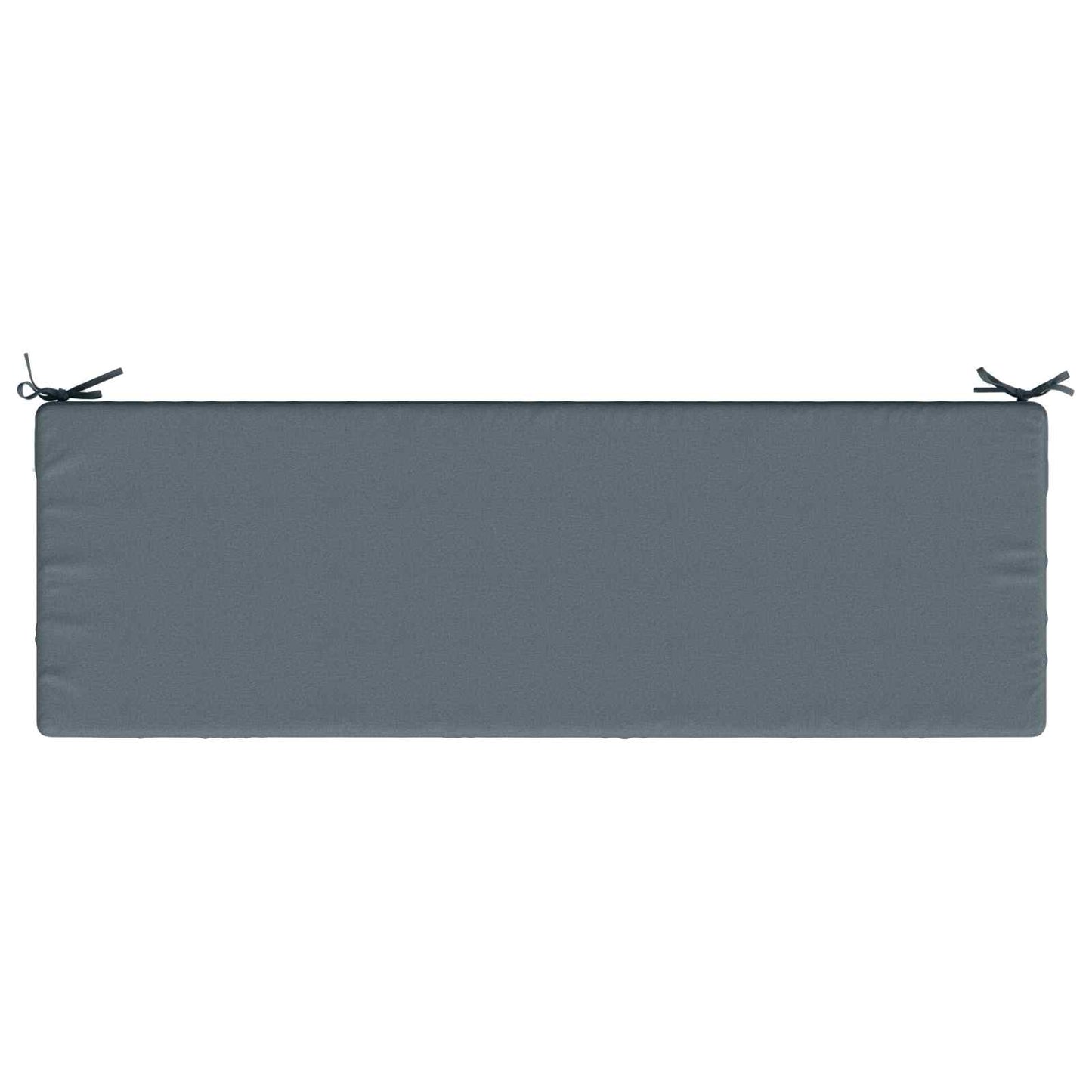 Bench Cushion SOEST 100% Polyester Blue 150 x 50 x 8 cm