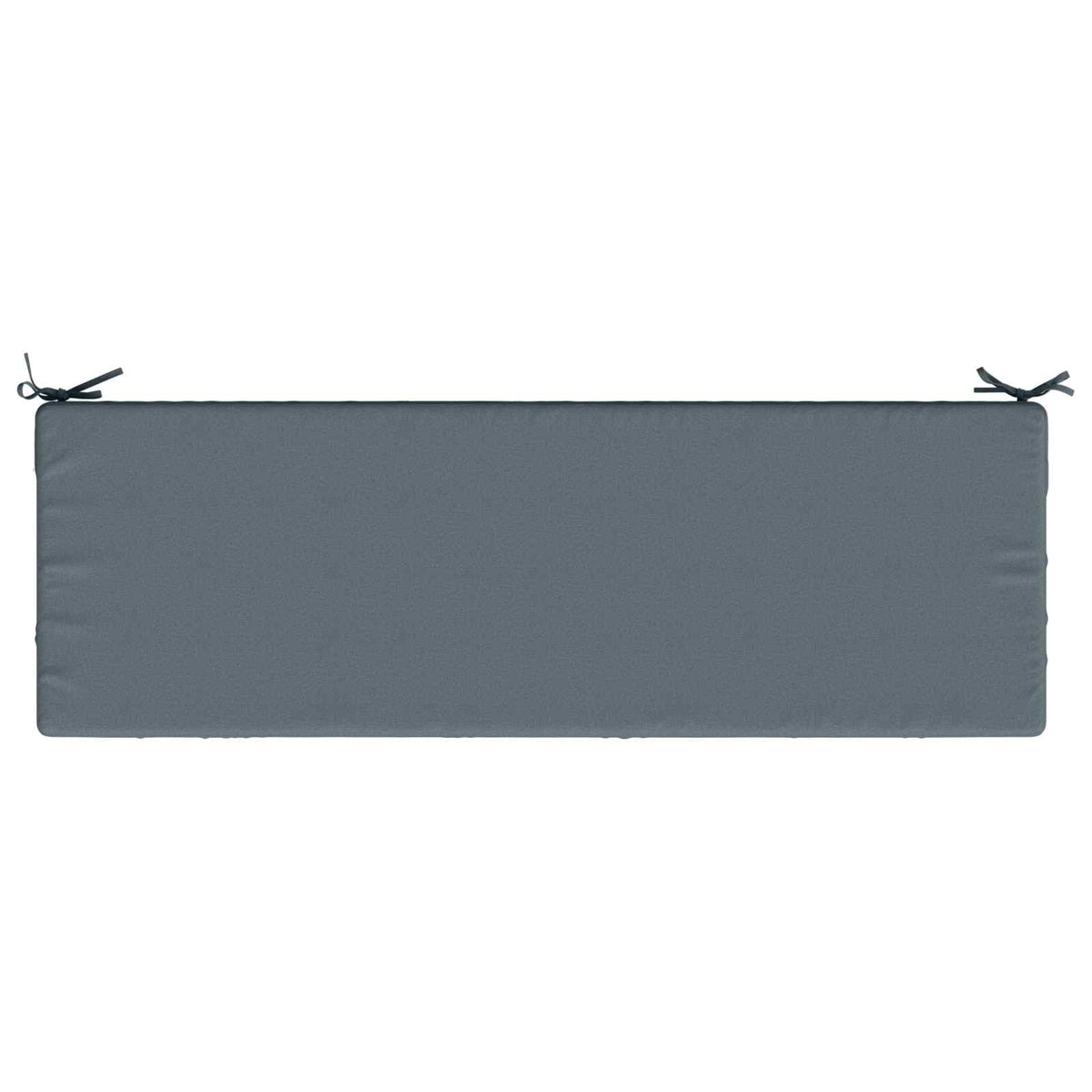 Bench Cushion SOEST 100% Polyester Blue 150 x 50 x 8 cm