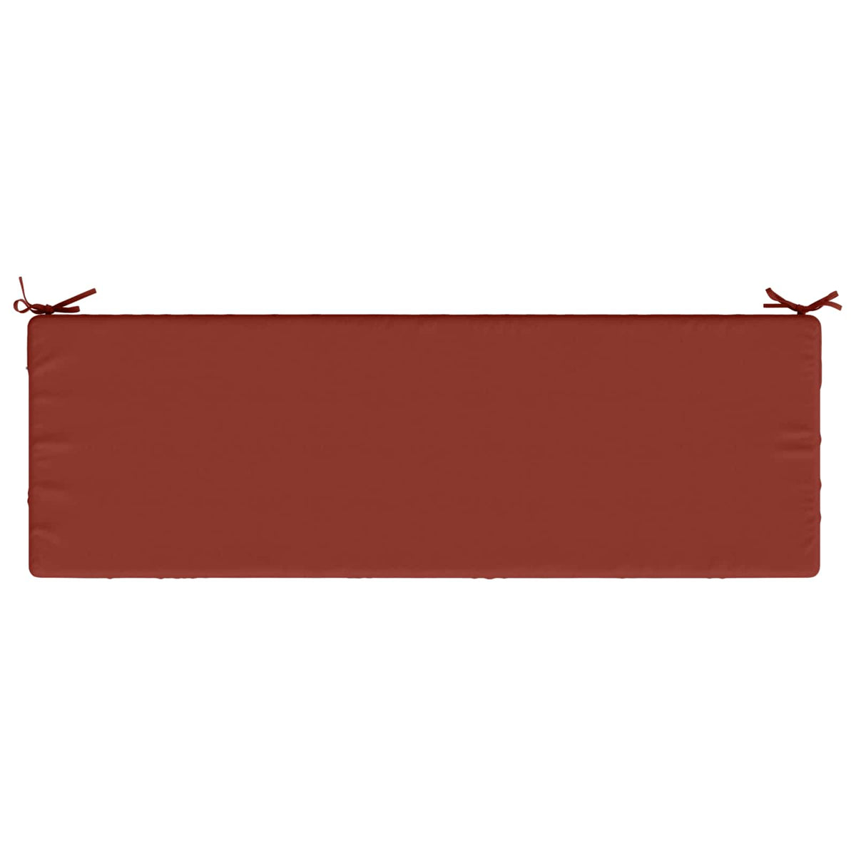 Bench Cushion SOEST 100% Polyester Red 150 x 50 x 8 cm