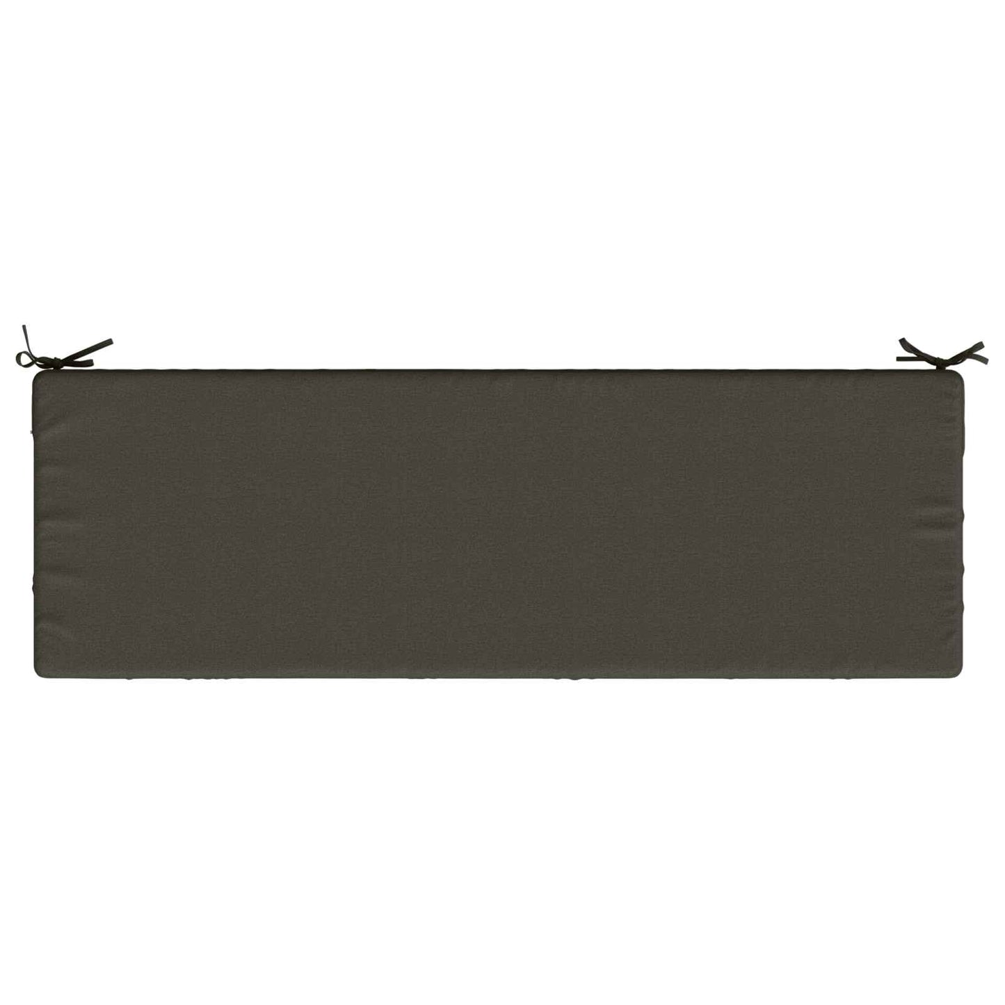 2-Piece Bench Cushions SOEST 2 pcs 100% Polyester Anthracite