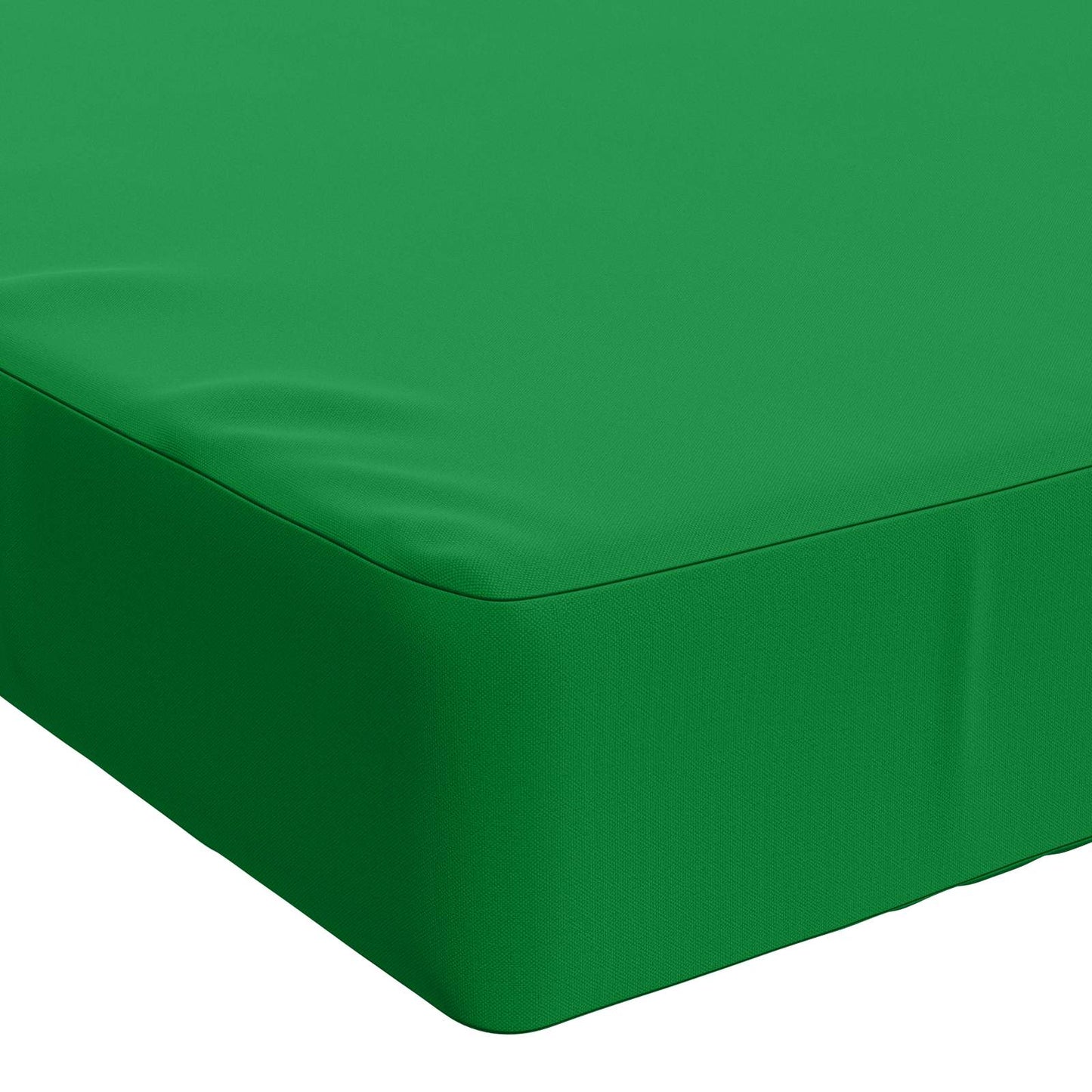 Bench Cushion SOEST 100% Polyester Green 150 x 50 x 8 cm