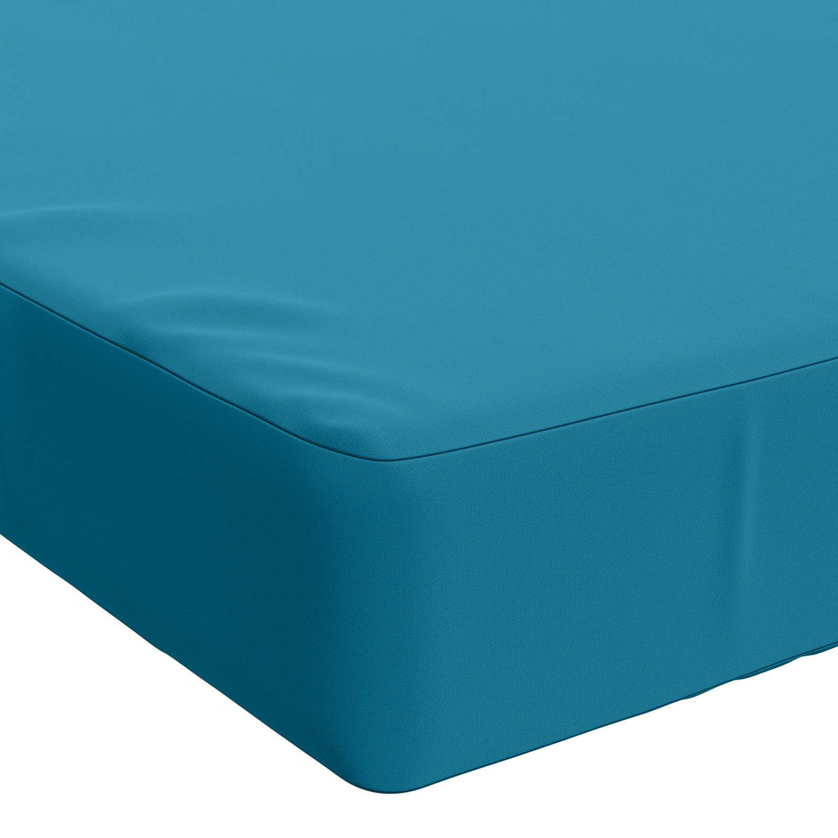 Bench Cushion SOEST 100% Polyester Light Blue 150 x 50 x 8 cm