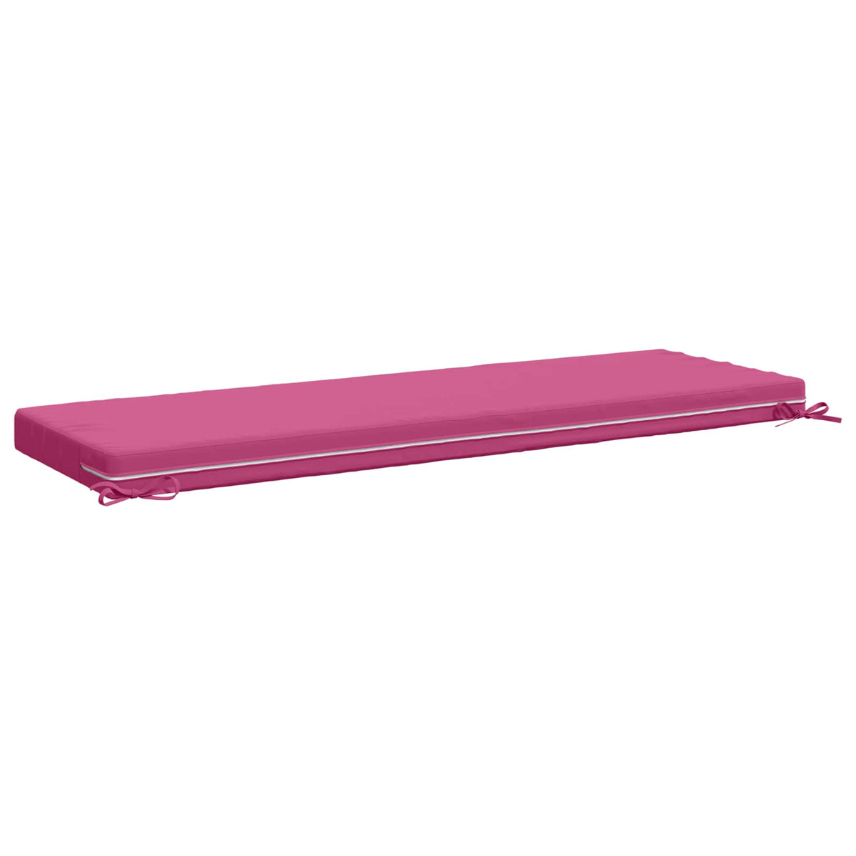 Bench Cushion SOEST 100% Polyester Pink 150 x 50 x 8 cm