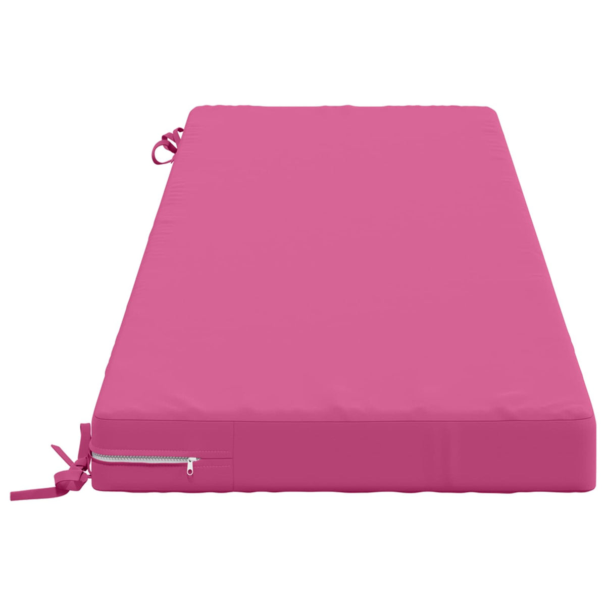 Bench Cushion SOEST 100% Polyester Pink 150 x 50 x 8 cm