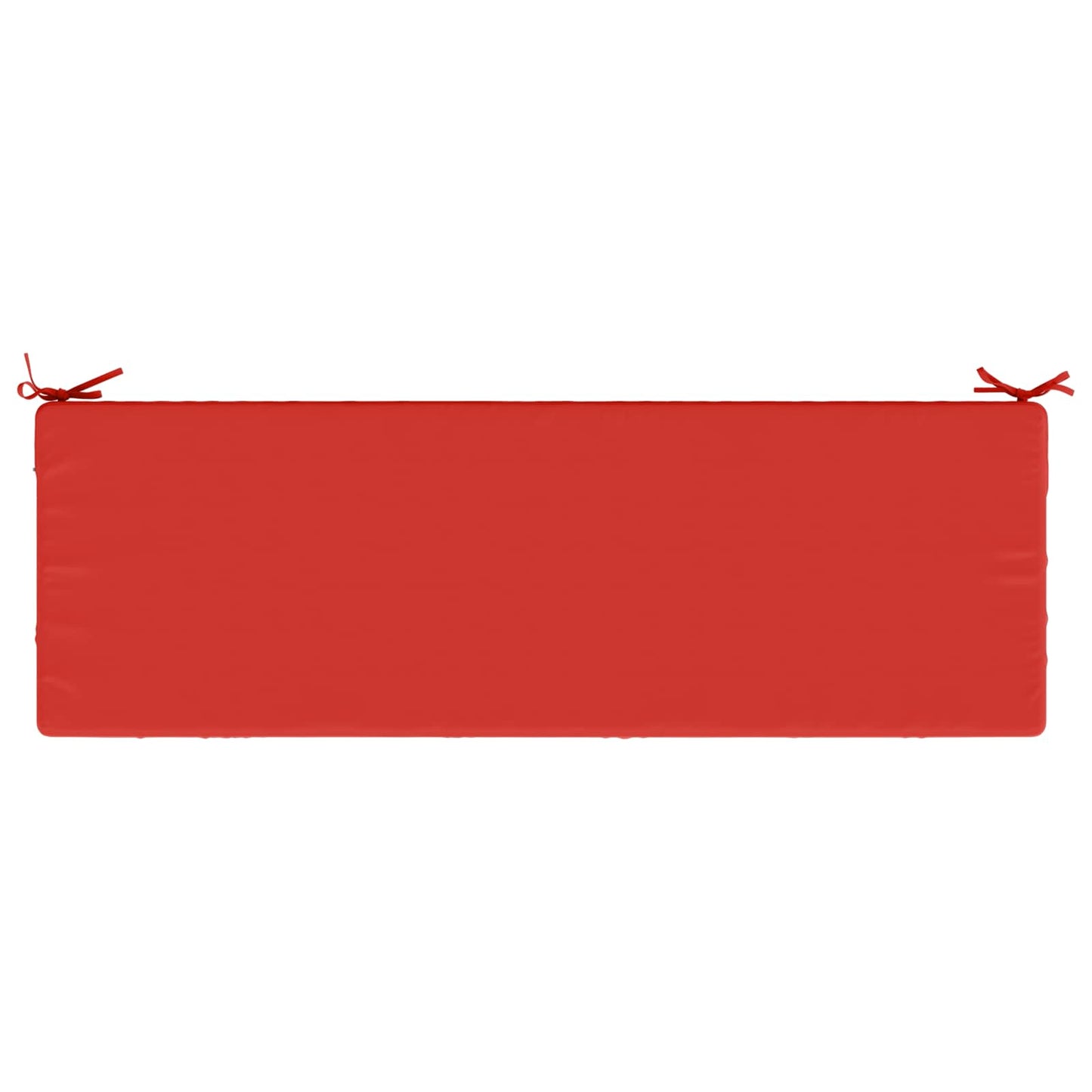 Bench Cushion SOEST 100% Polyester Red 150 x 50 x 8 cm