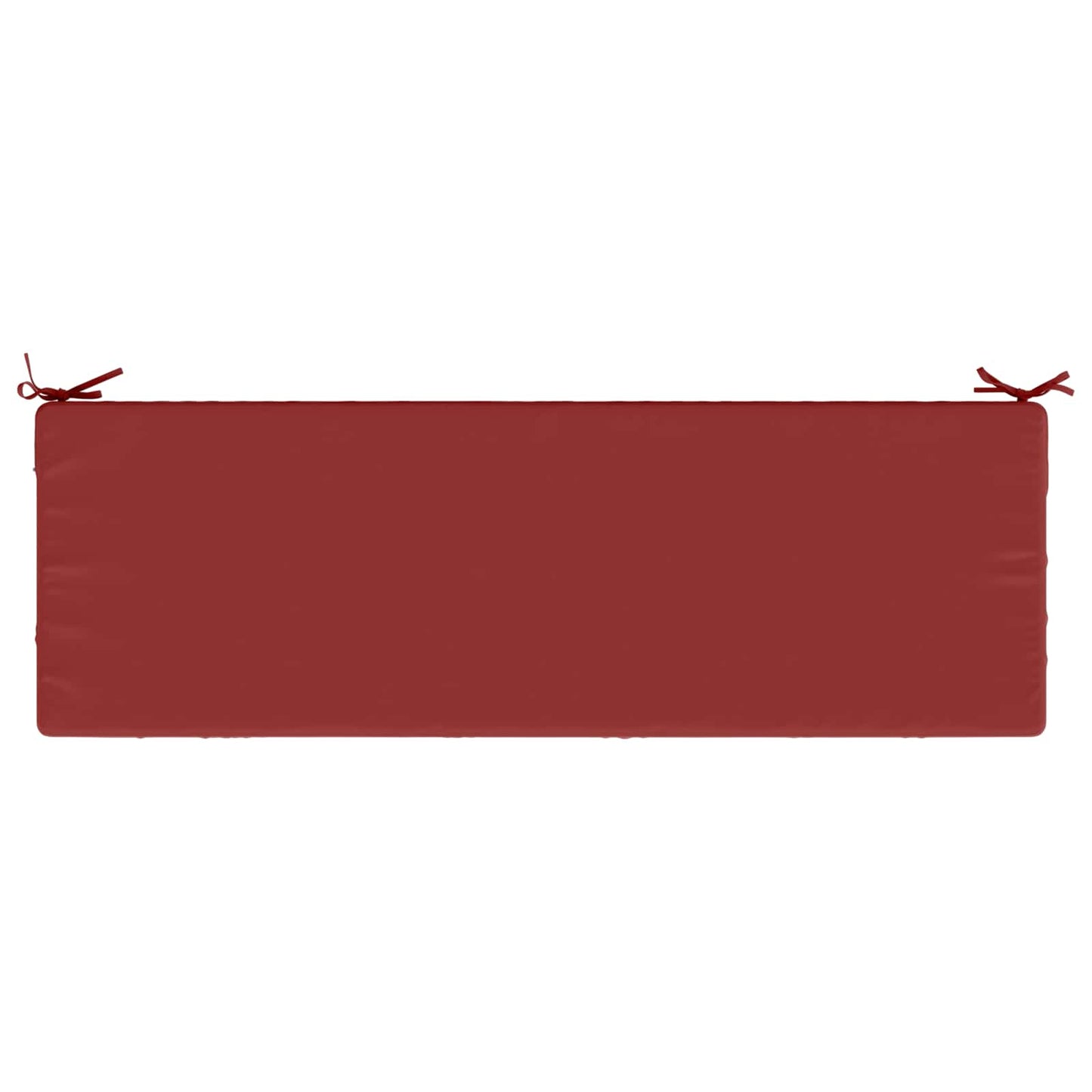 Bench Cushion SOEST 100% Polyester Wine Red 150 x 50 x 8 cm