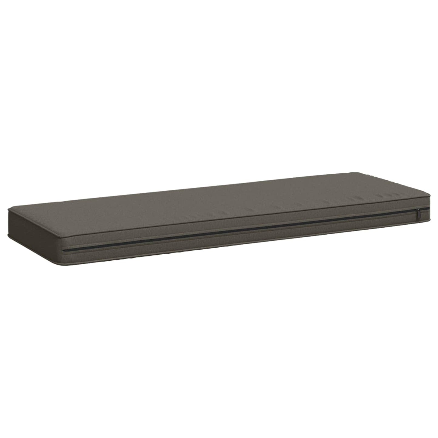 1-Piece Bench Cushion VUGHT 100% Polyester Grey 60 x 30 x 5 cm