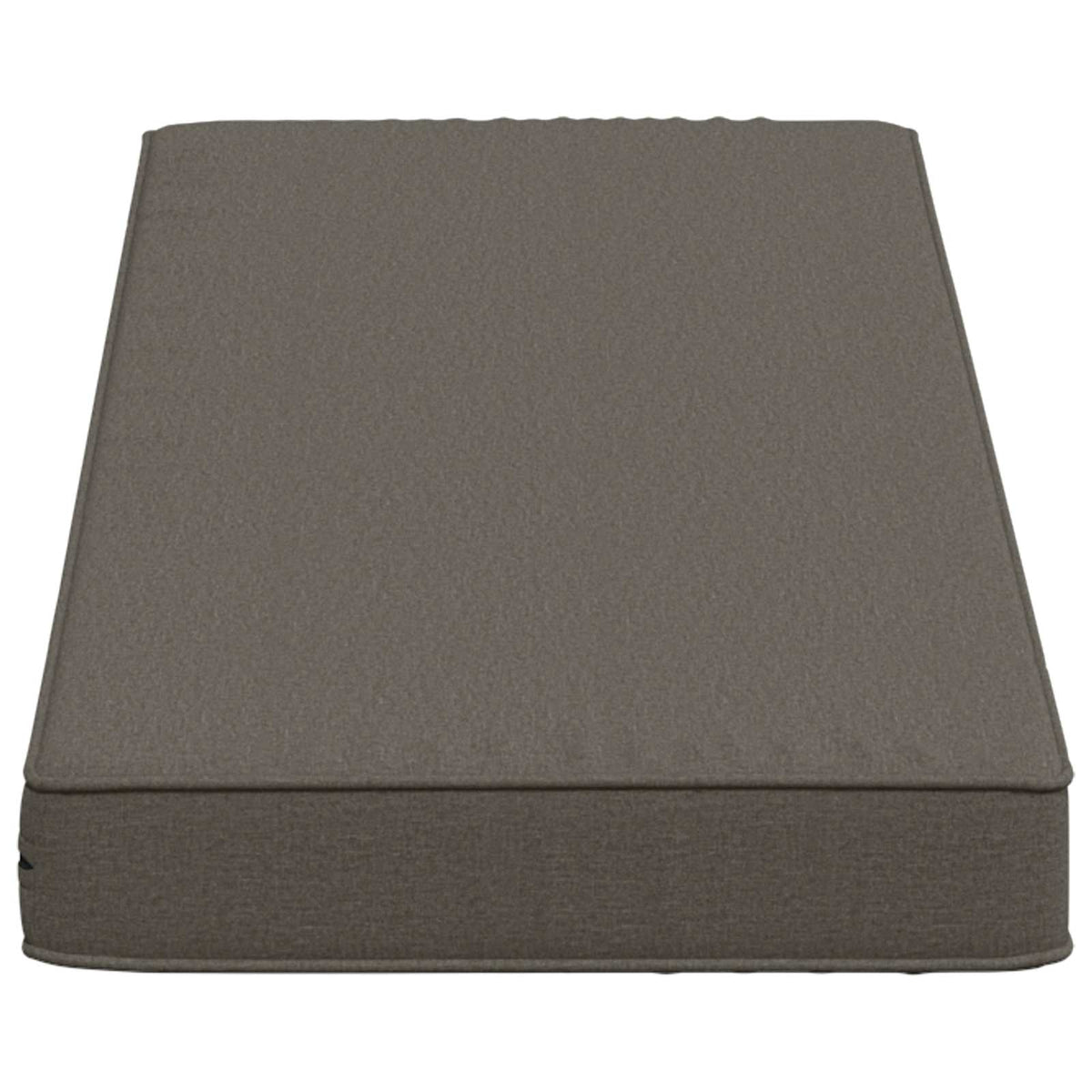 1-Piece Bench Cushion VUGHT 100% Polyester Grey 60 x 30 x 5 cm