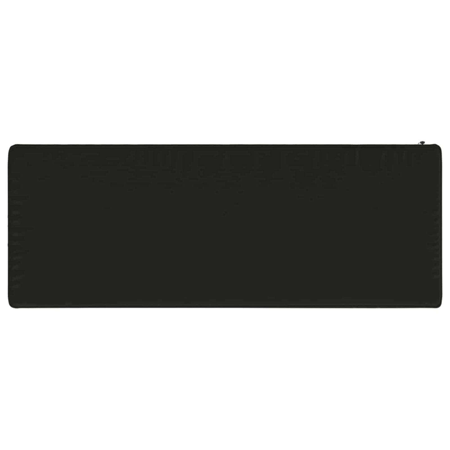 1-Piece Bench Cushion VUGHT 100% Polyester Black 60 x 30 x 5 cm