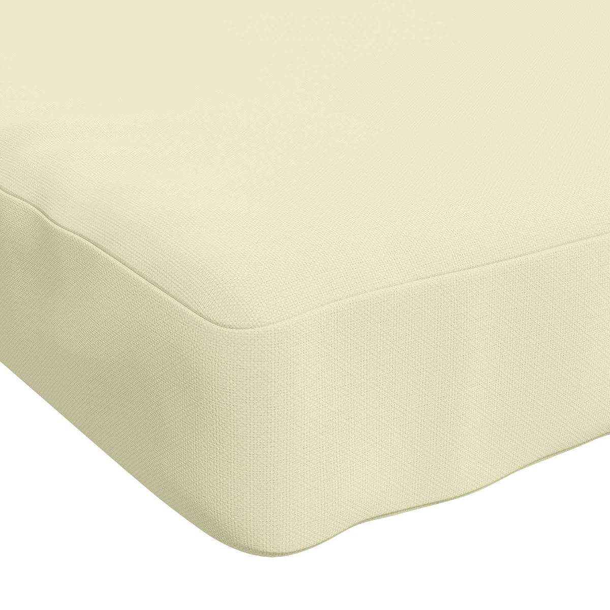 1-Piece Bench Cushion VUGHT 100% Polyester Cream 60 x 30 x 5 cm