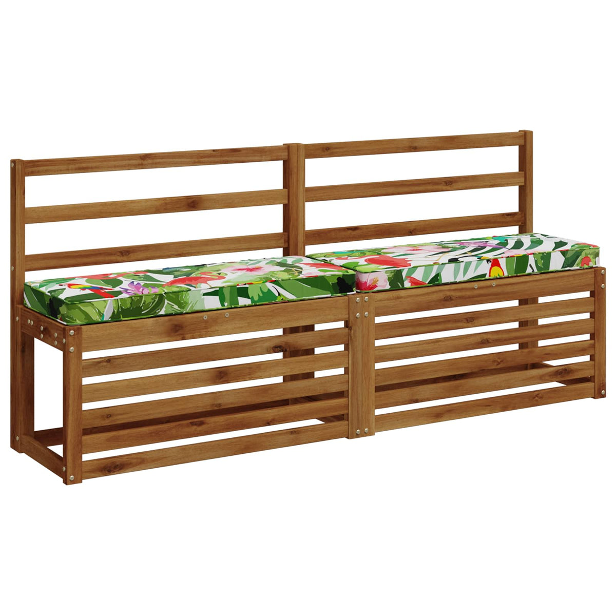 1-Piece Bench Cushion VUGHT 100% Polyester Multicolour