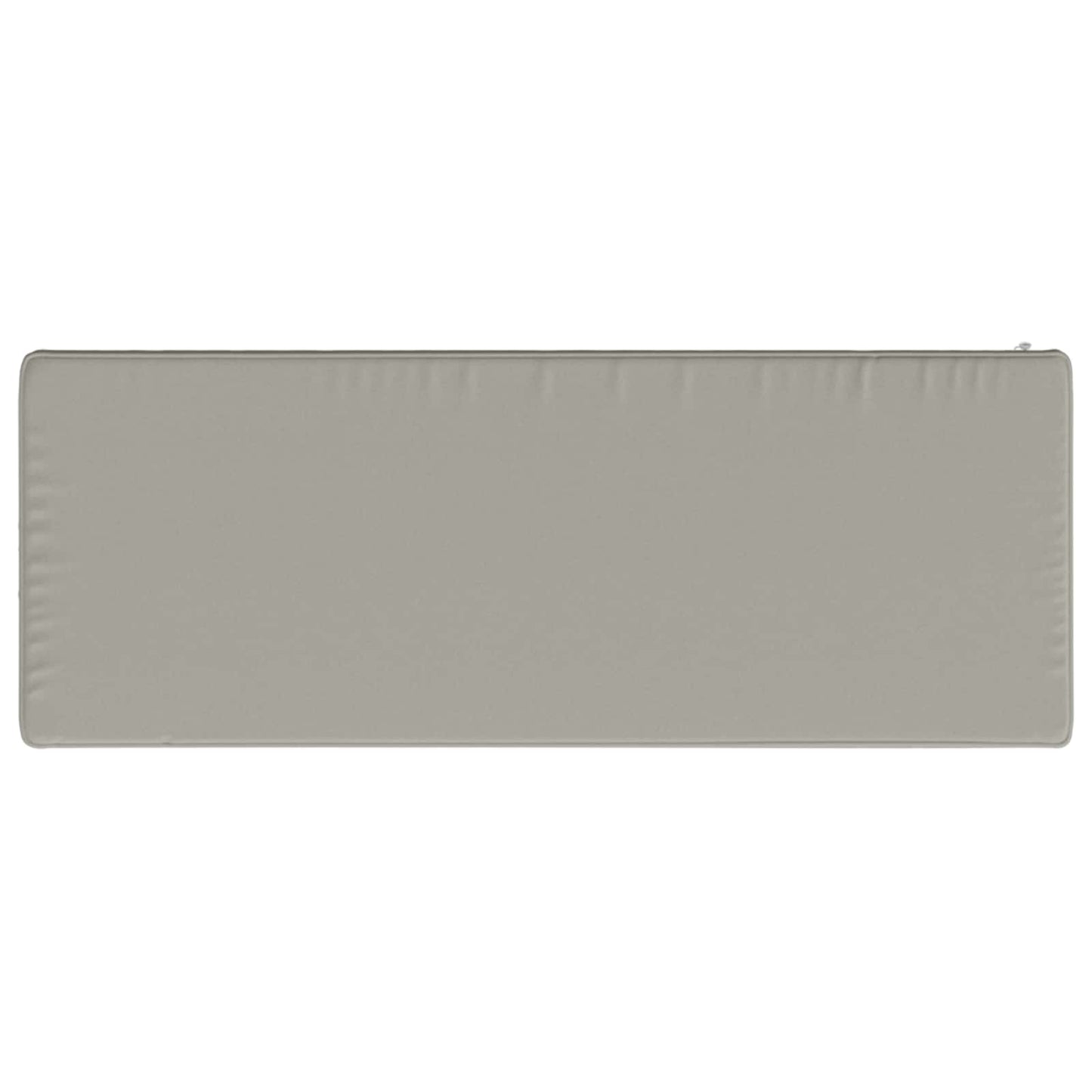 1-Piece Bench Cushion VUGHT 100% Polyester Grey 60 x 30 x 5 cm