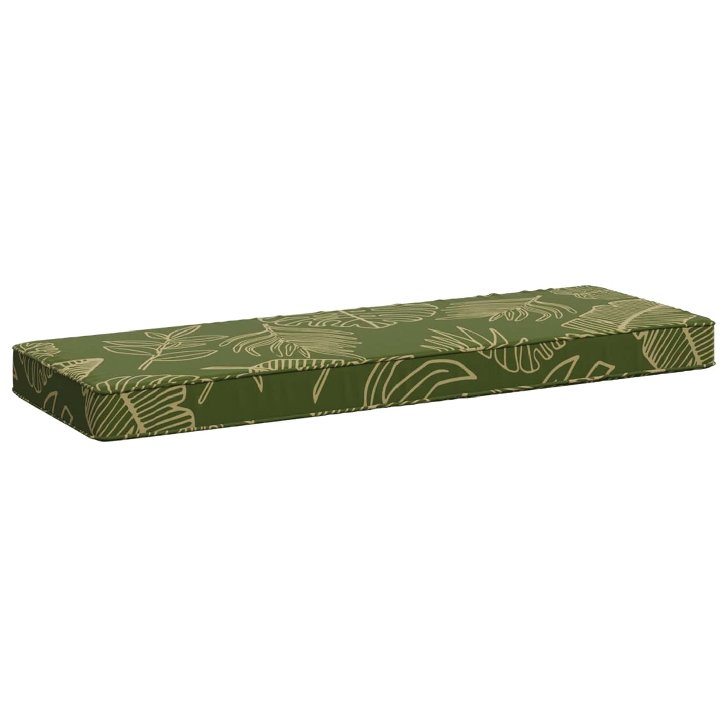 2-Piece Bench Cushions VUGHT 2 pcs 100% Polyester Leaf Design