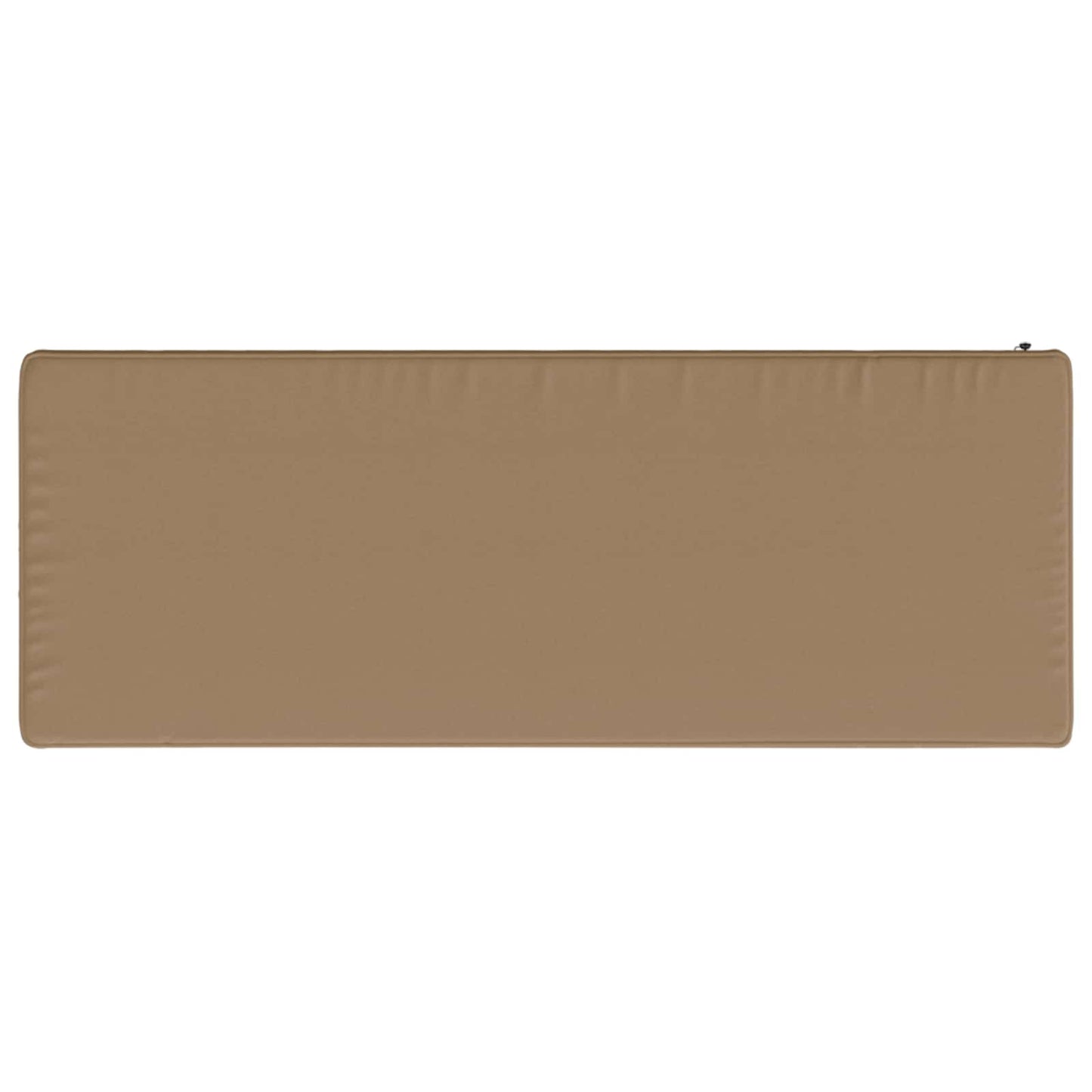2-Piece Bench Cushions VUGHT 2 pcs 100% Polyester Taupe