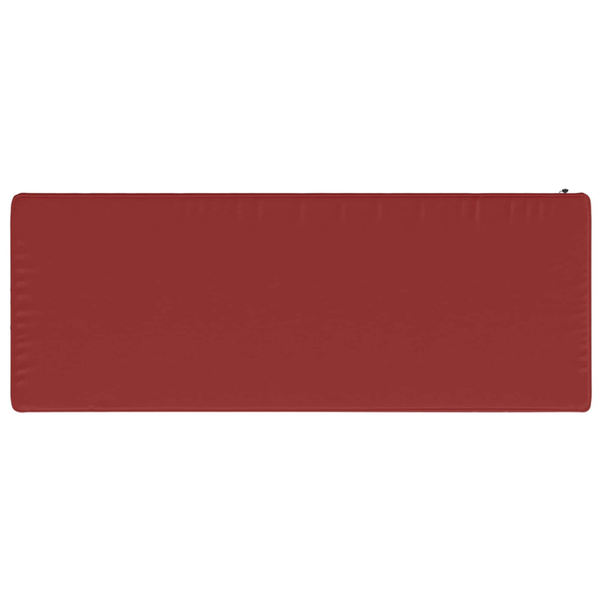 1-Piece Bench Cushion VUGHT 100% Polyester Wine Red