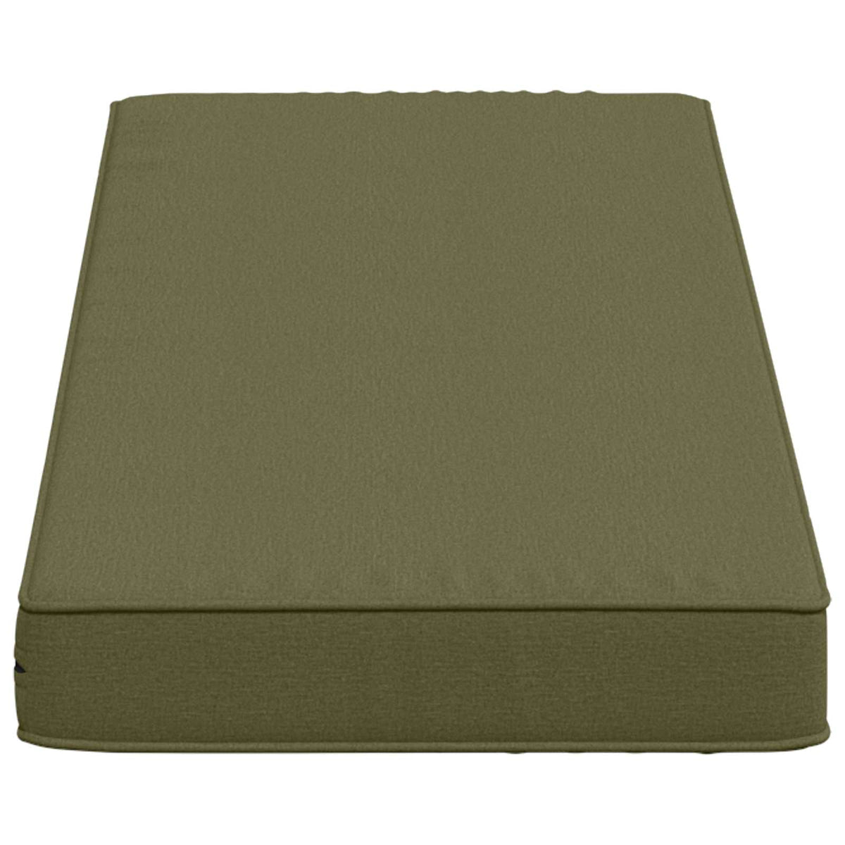 1-Piece Bench Cushion VUGHT 100% Polyester Olive Green