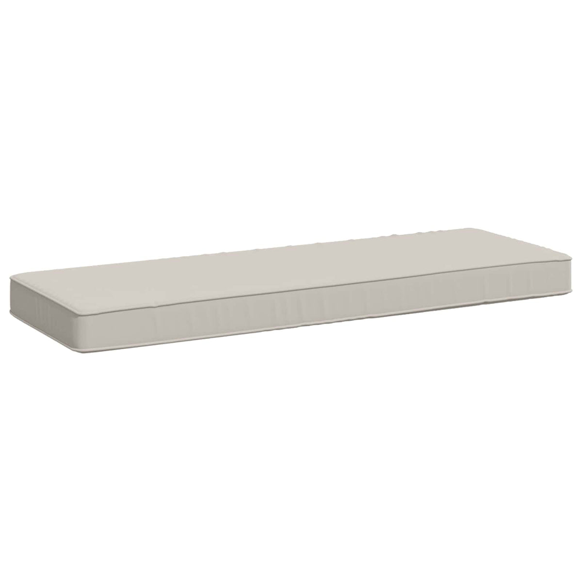 1-Piece Bench Cushion VUGHT 100% Polyester White 80 x 30 x 5 cm