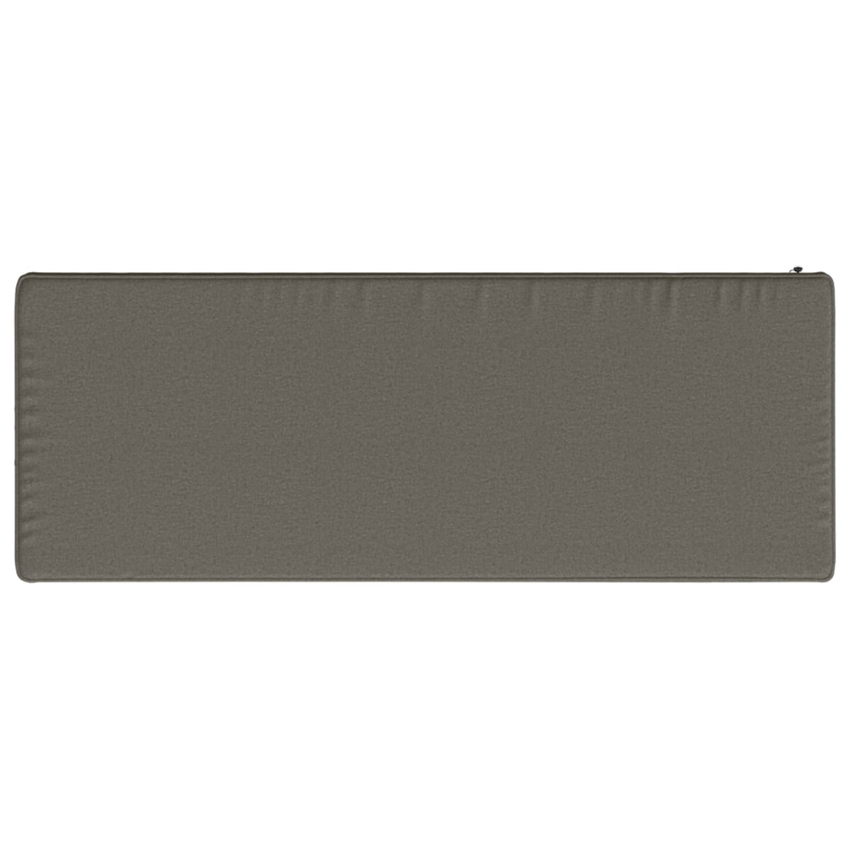 1-Piece Bench Cushion VUGHT 100% Polyester Grey 80 x 30 x 5 cm