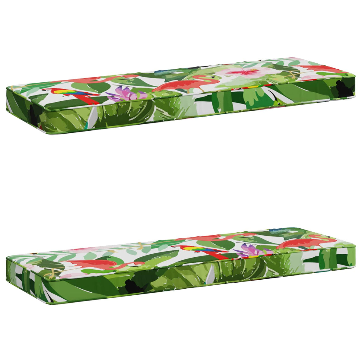 2-Piece Bench Cushions VUGHT 2 pcs 100% Polyester Multicolour