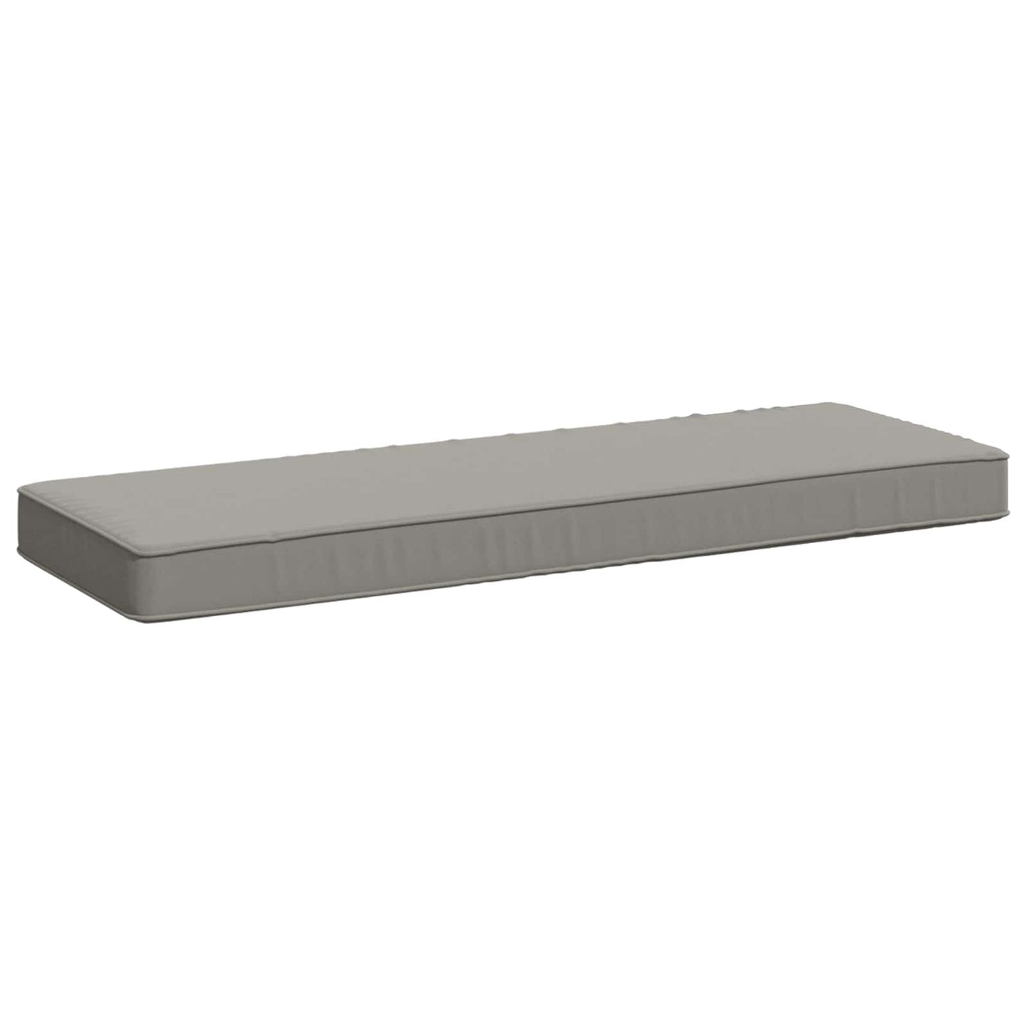 1-Piece Bench Cushion VUGHT 100% Polyester Grey 80 x 30 x 5 cm