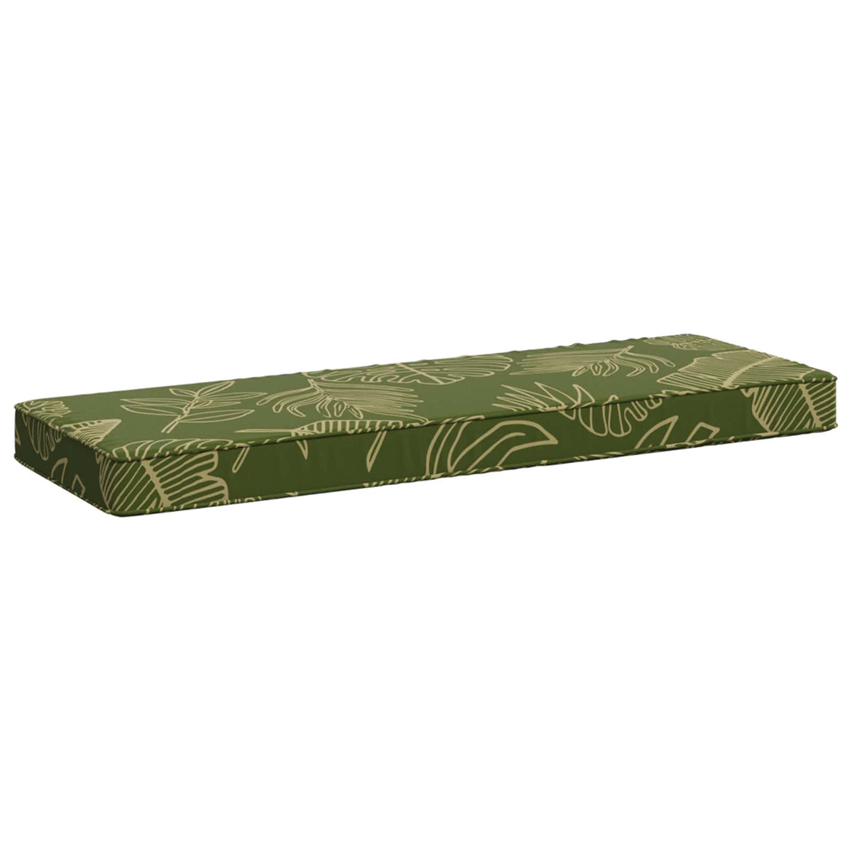 2-Piece Bench Cushions VUGHT 2 pcs 100% Polyester Leaf Design