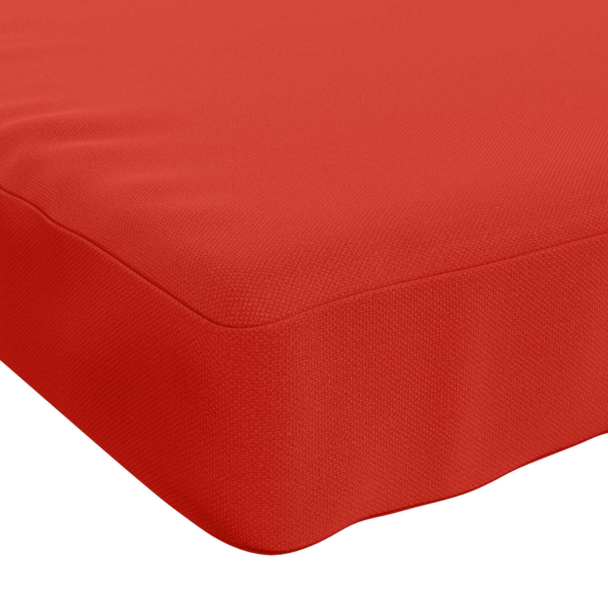 1-Piece Bench Cushion VUGHT 100% Polyester Red 80 x 30 x 5 cm