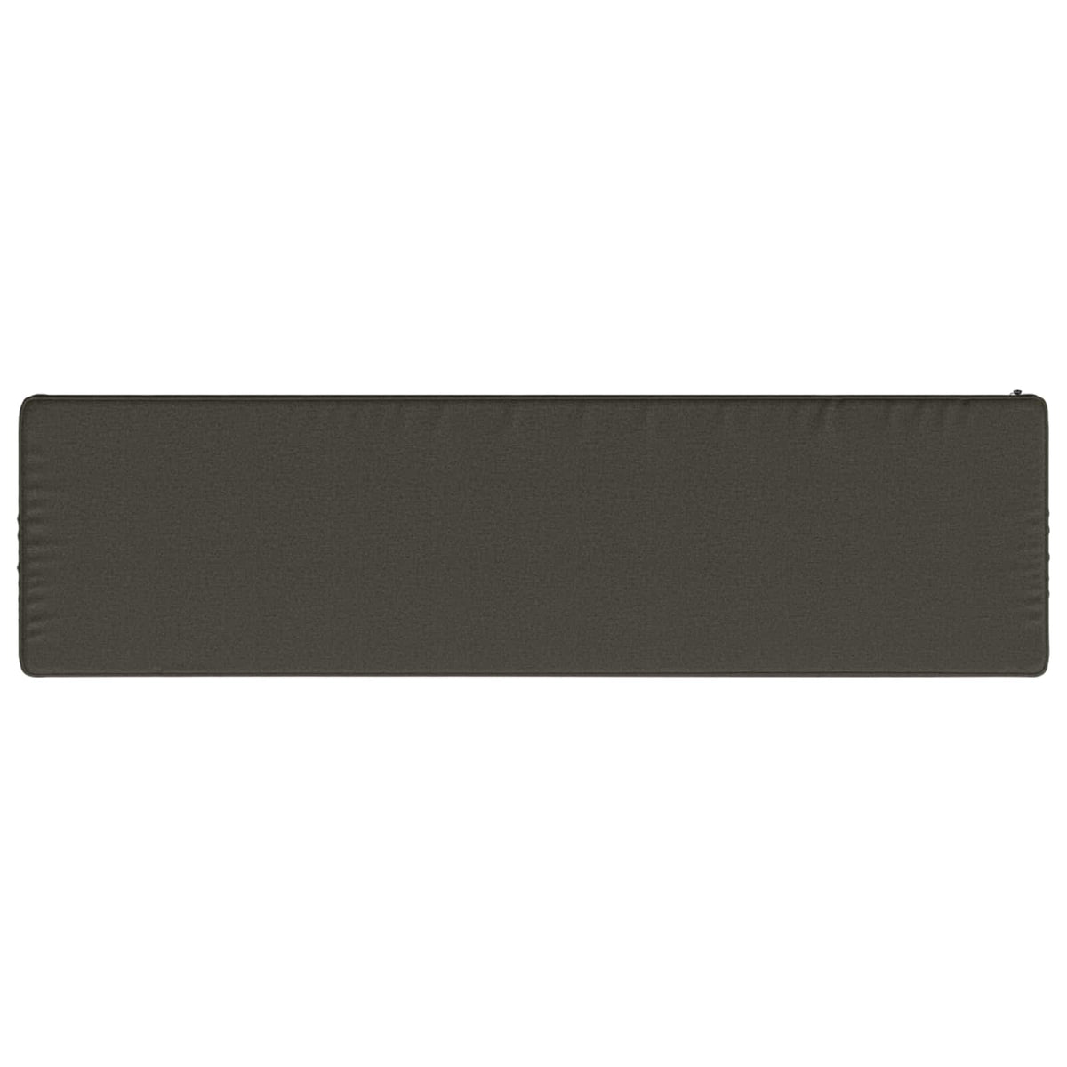 1-Piece Bench Cushion VUGHT 100% Polyester Anthracite