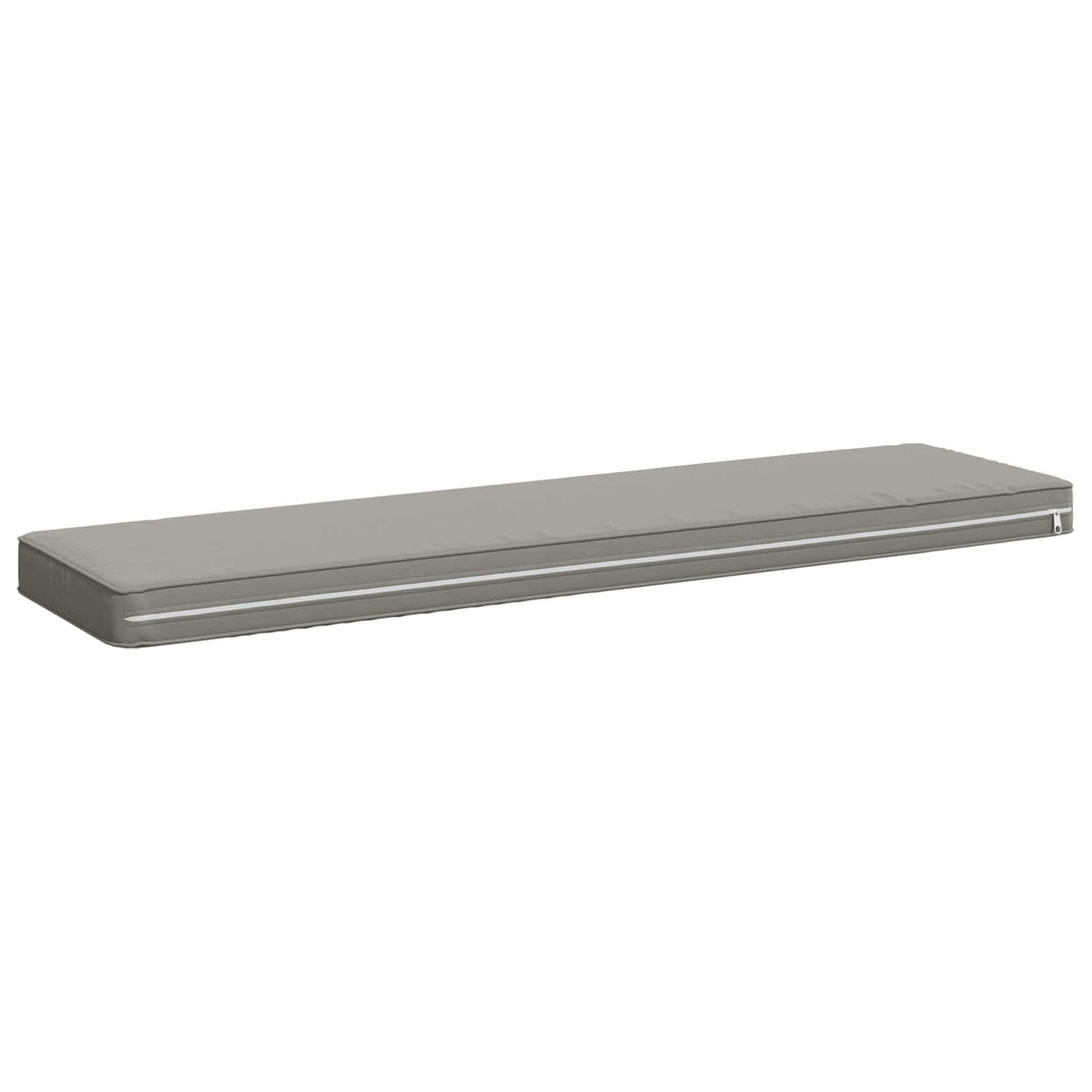 1-Piece Bench Cushion VUGHT 100% Polyester Grey 100 x 30 x 5 cm