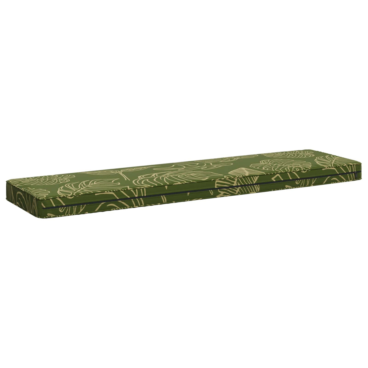 1-Piece Bench Cushion VUGHT 100% Polyester Leaf Design