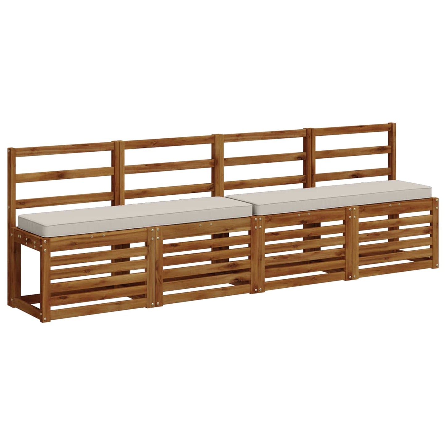 1-Piece Bench Cushion VUGHT 100% Polyester White