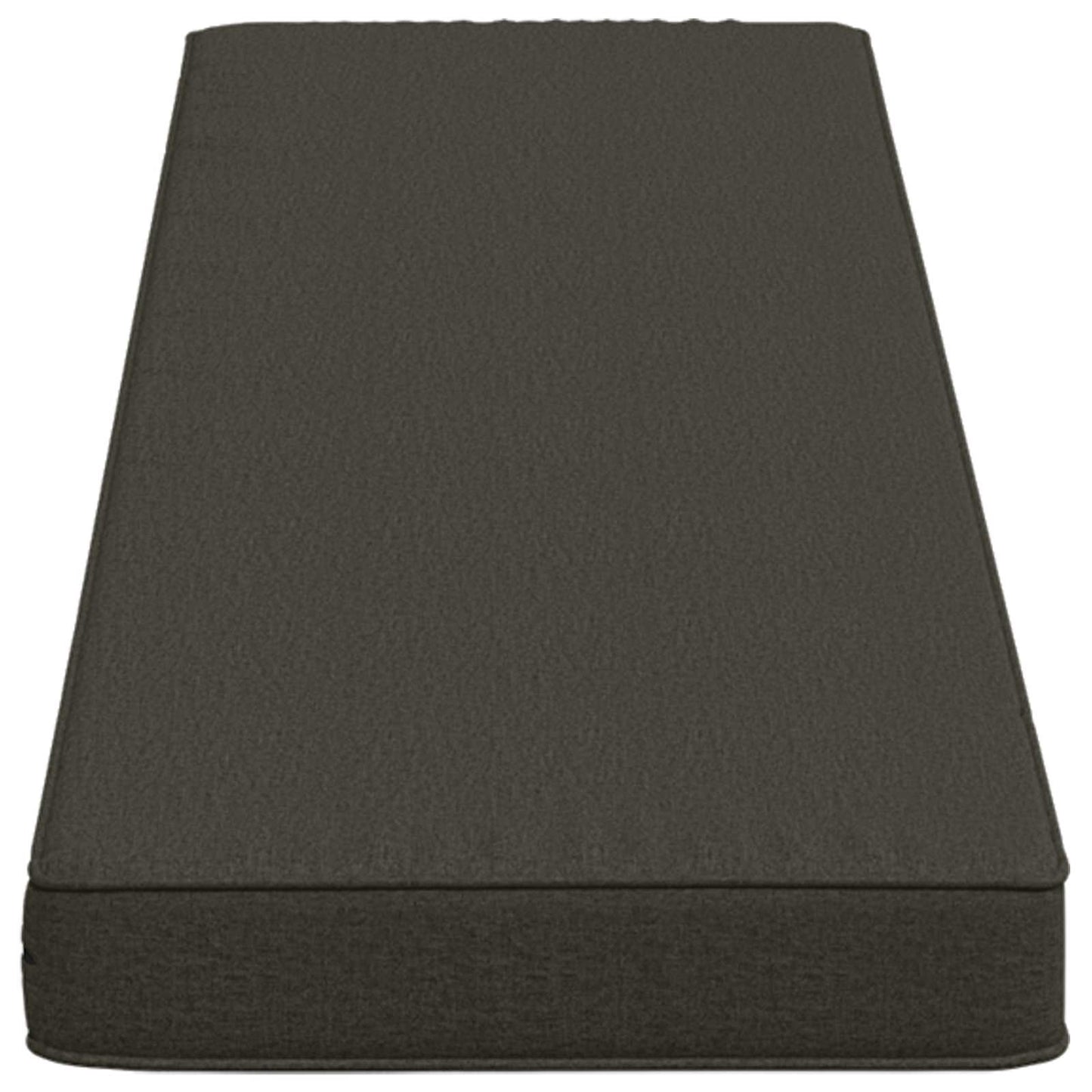 1-Piece Bench Cushion VUGHT 100% Polyester Anthracite