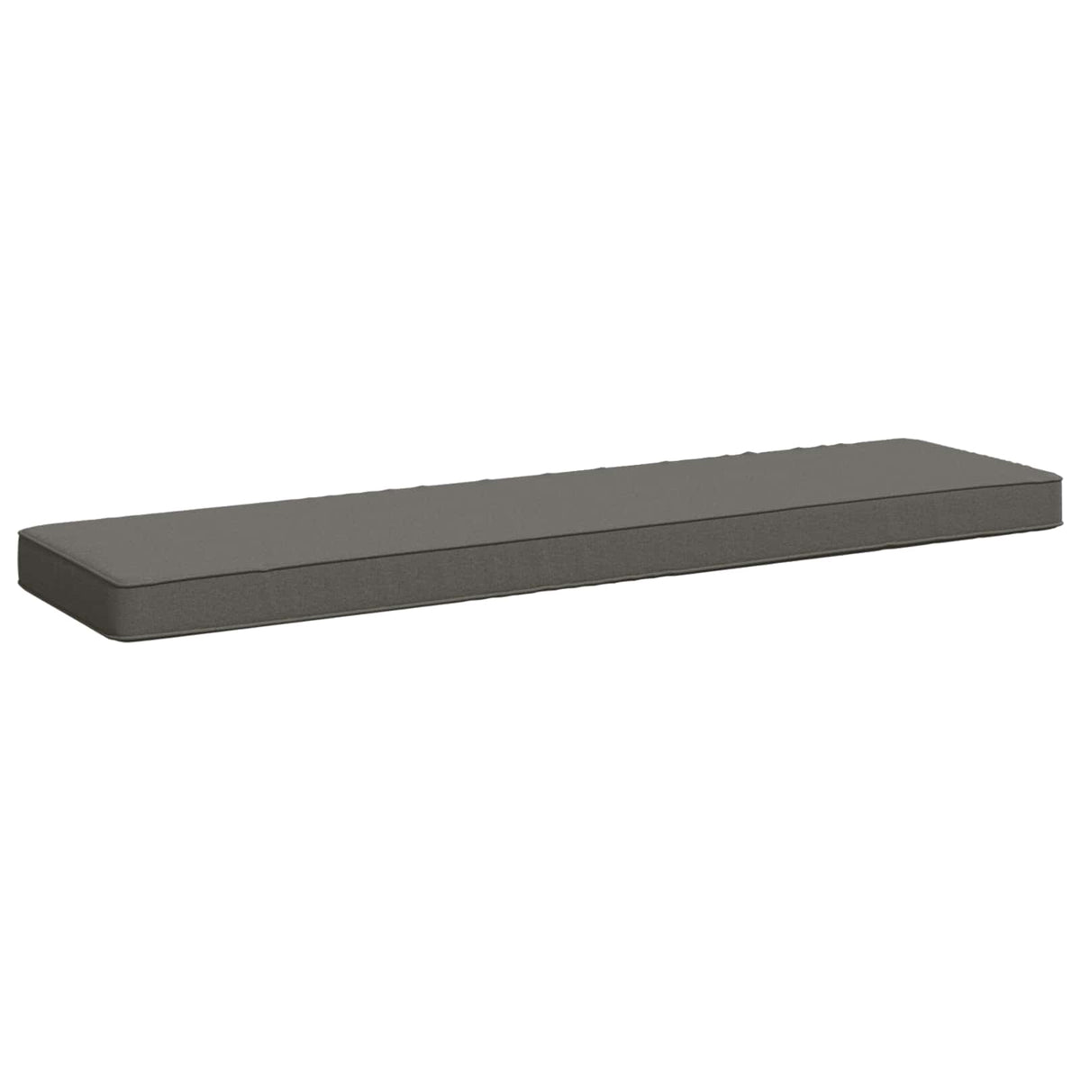 1-Piece Bench Cushion VUGHT 100% Polyester Grey 120 x 30 x 5 cm