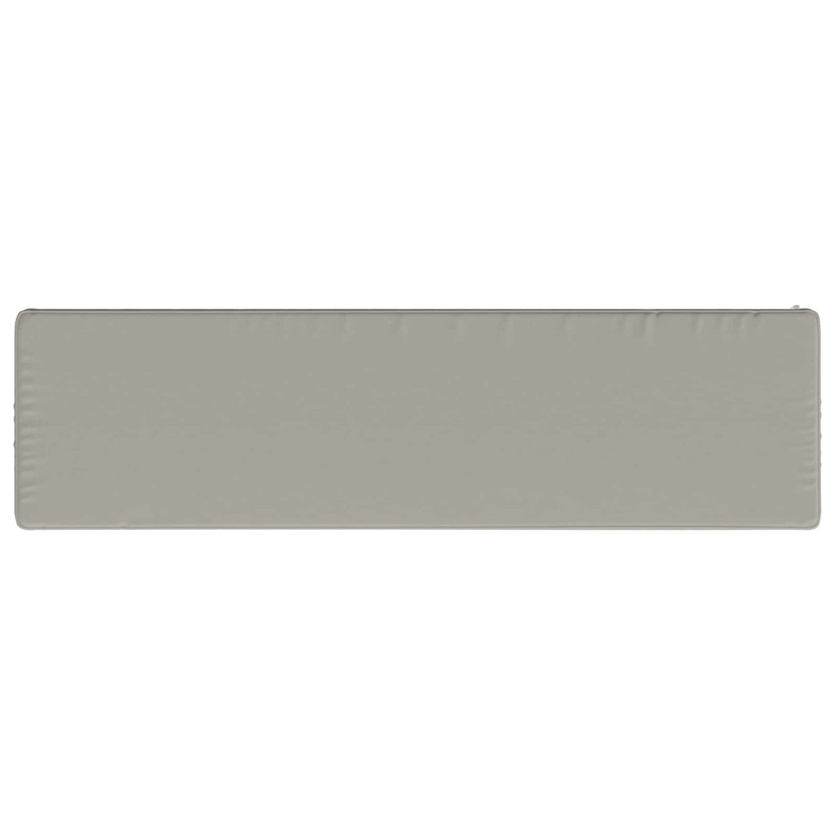 1-Piece Bench Cushion VUGHT 100% Polyester Grey 120 x 30 x 5 cm