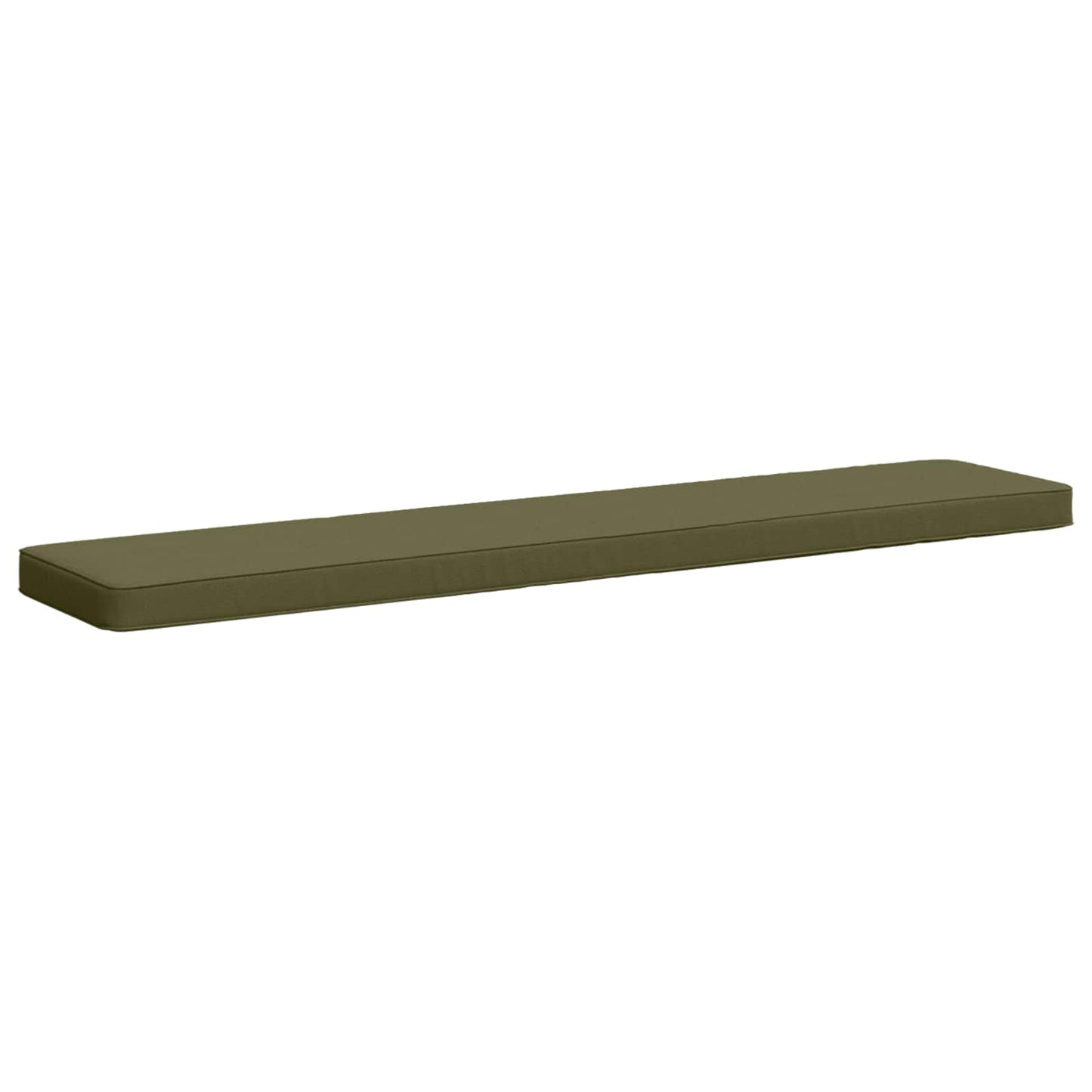 1-Piece Bench Cushion VUGHT 100% Polyester Olive Green