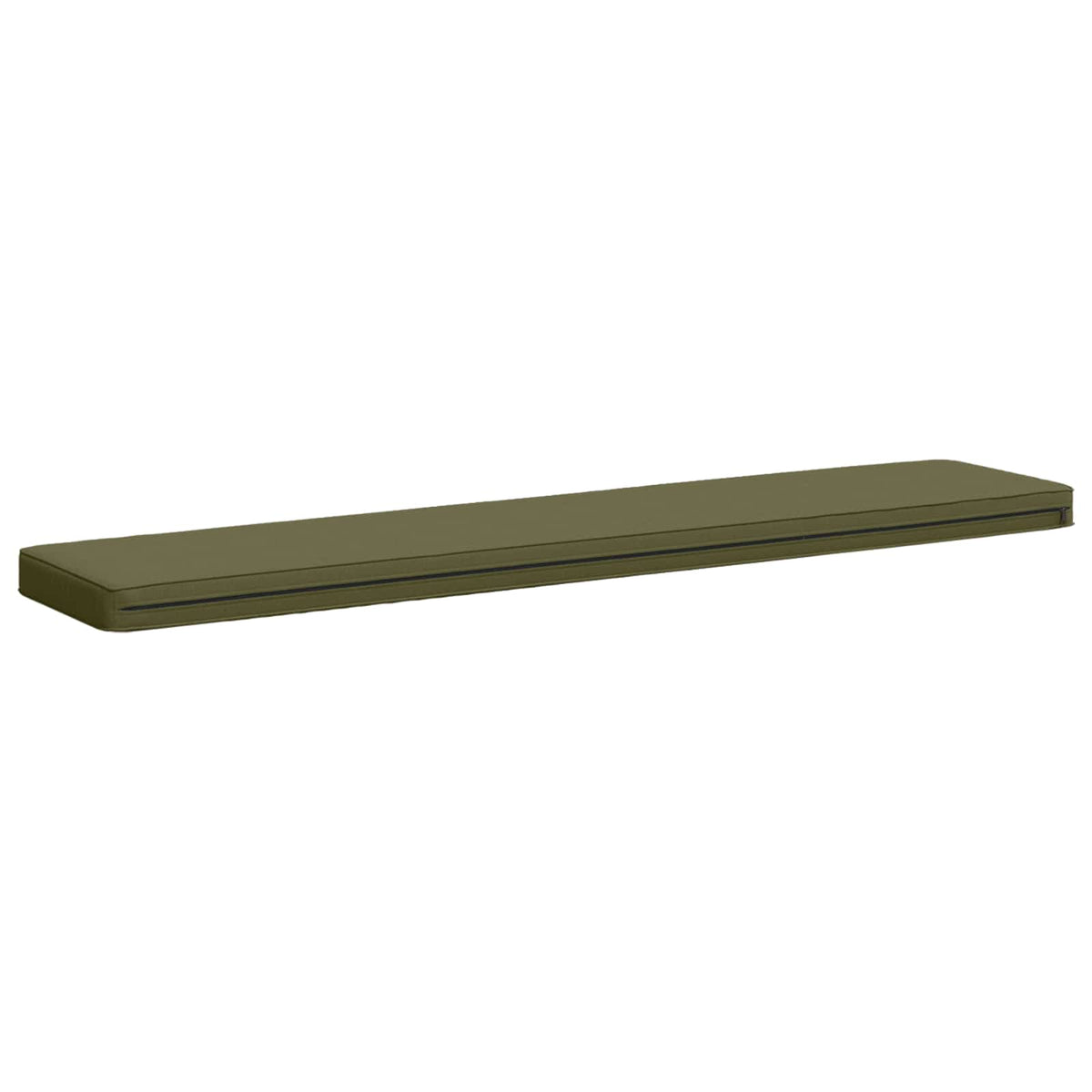 1-Piece Bench Cushion VUGHT 100% Polyester Olive Green
