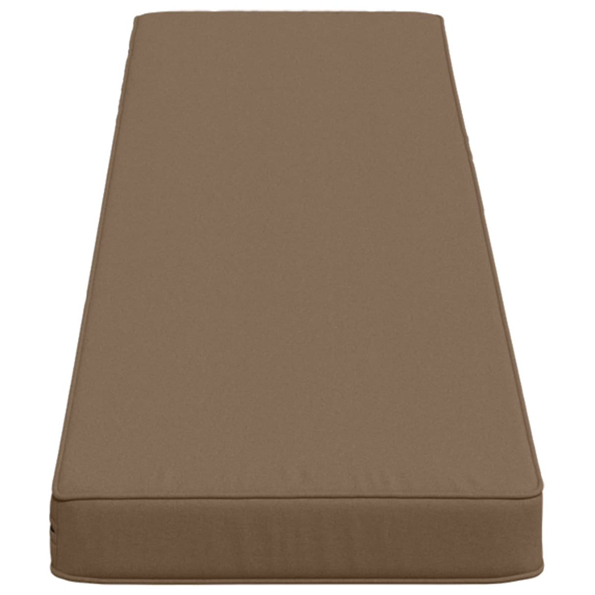 1-Piece Bench Cushion VUGHT 100% Polyester Taupe