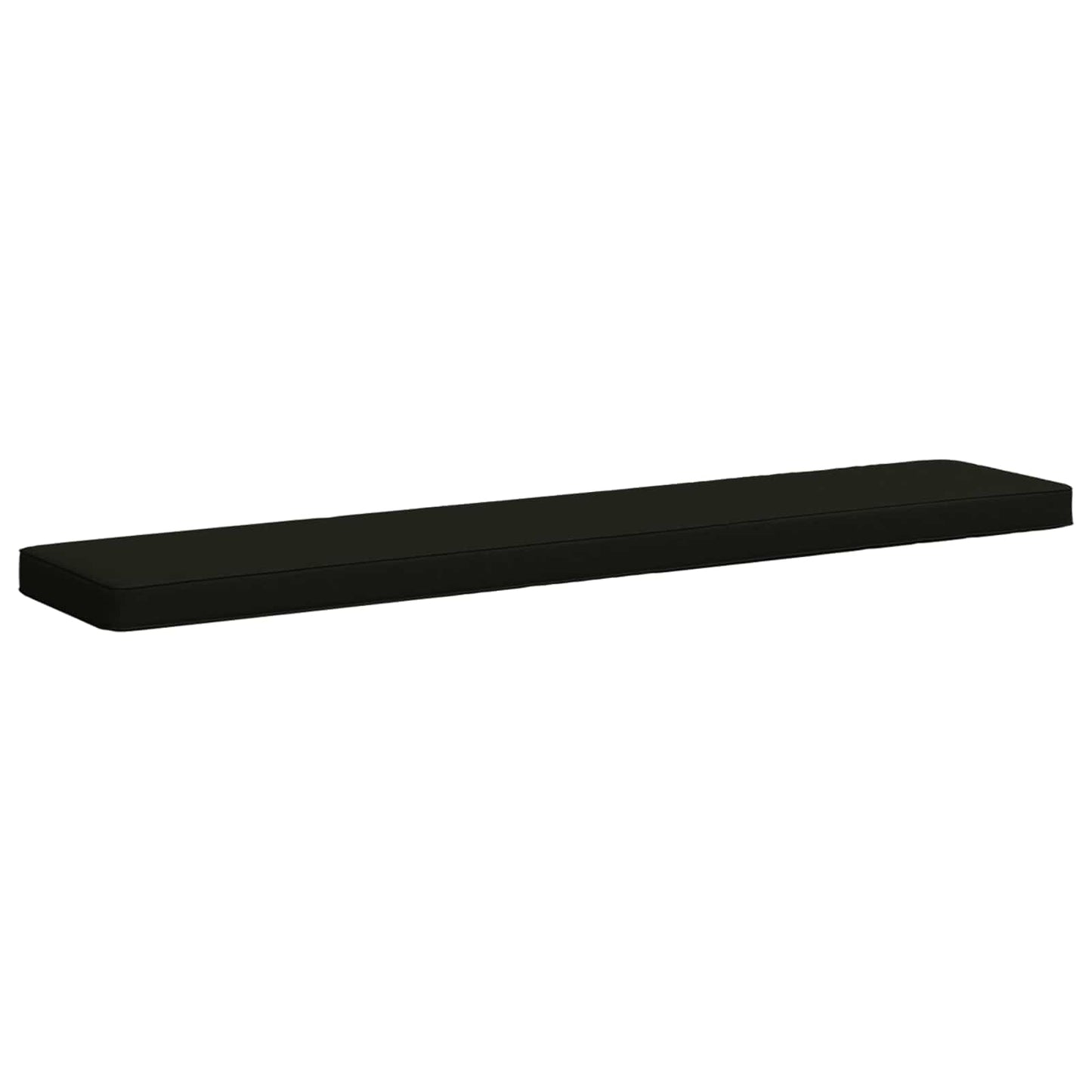 2-Piece Bench Cushions VUGHT 2 pcs 100% Polyester Black