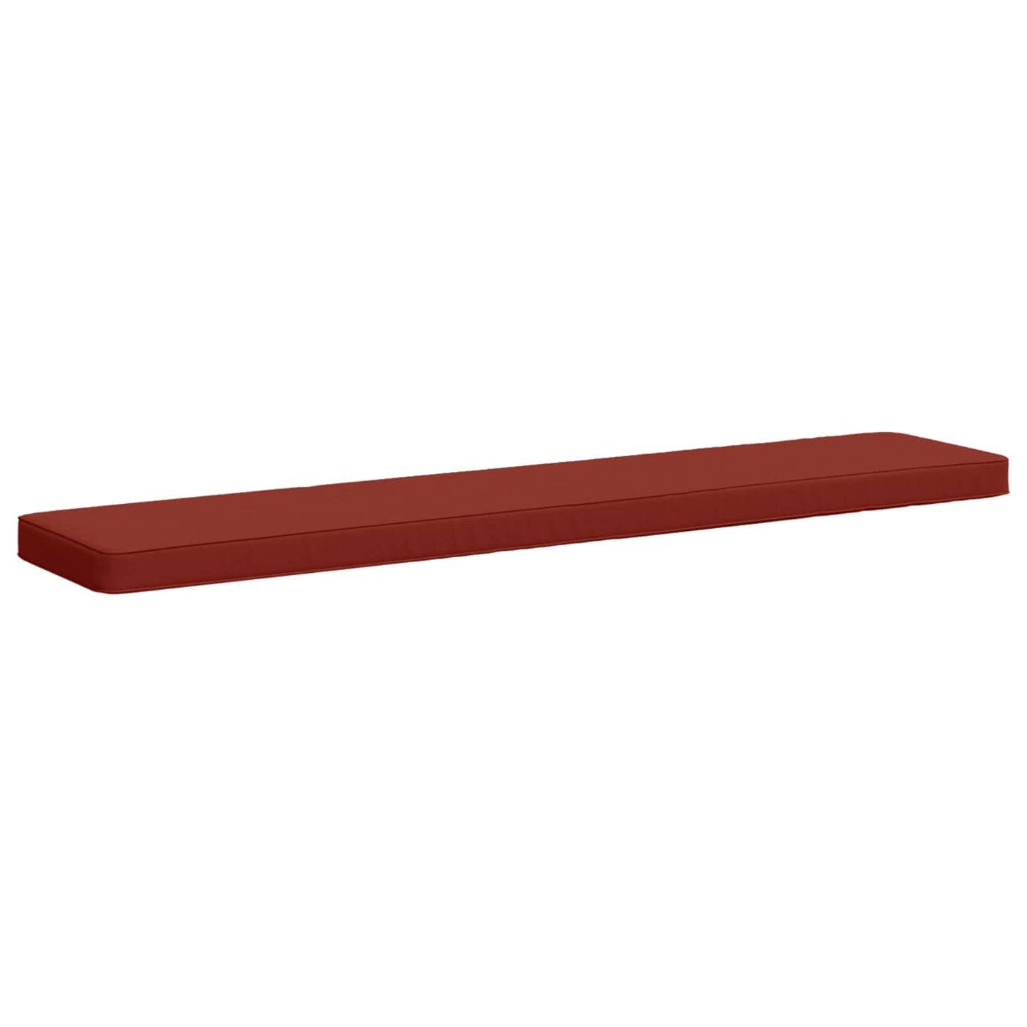 1-Piece Bench Cushion VUGHT 100% Polyester Red 140 x 30 x 5 cm