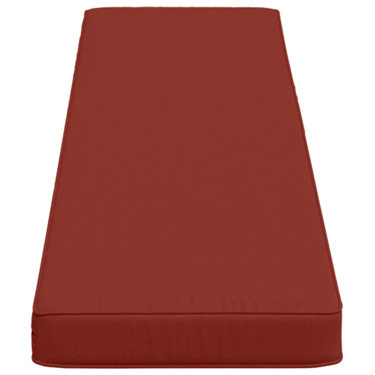 1-Piece Bench Cushion VUGHT 100% Polyester Red 140 x 30 x 5 cm