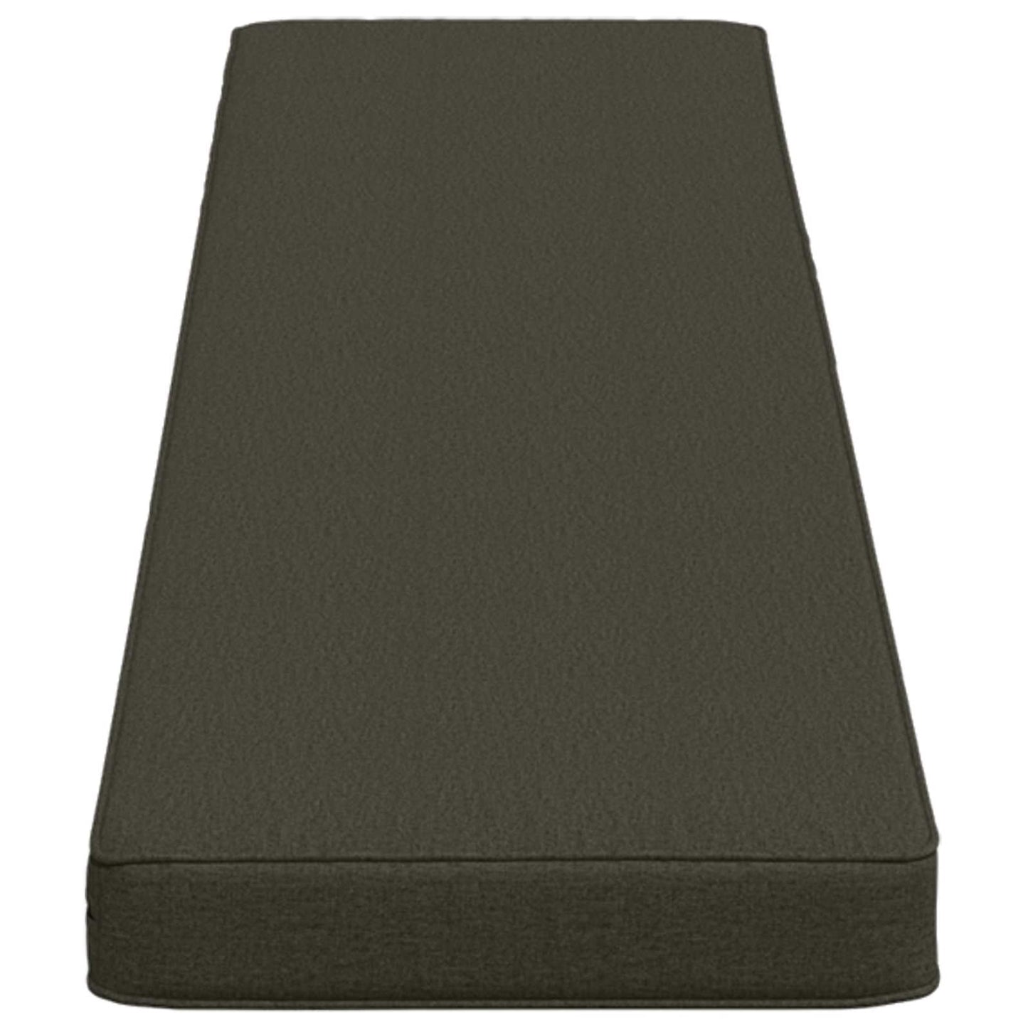 1-Piece Bench Cushion VUGHT 100% Polyester Anthracite