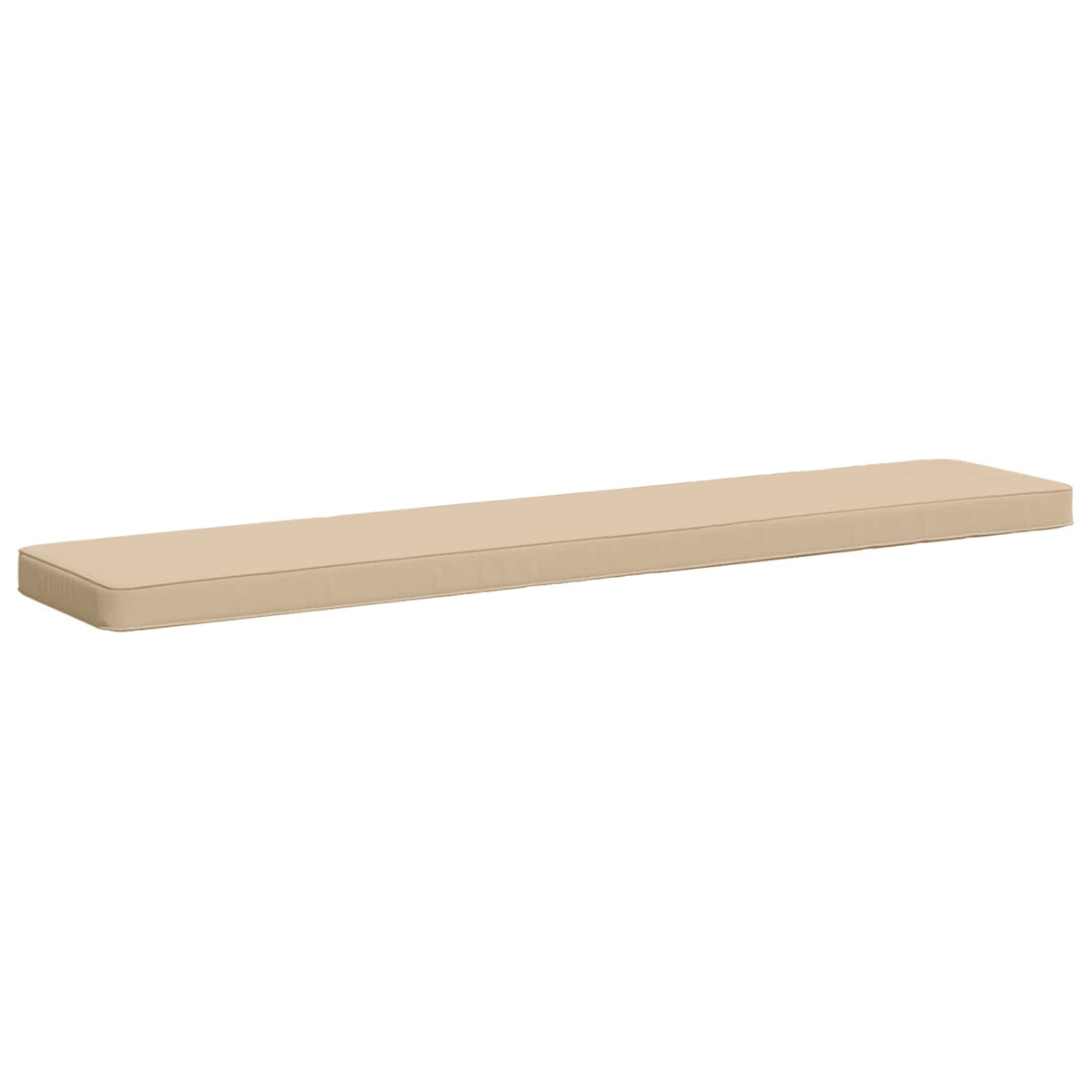 1-Piece Bench Cushion VUGHT 100% Polyester Cream