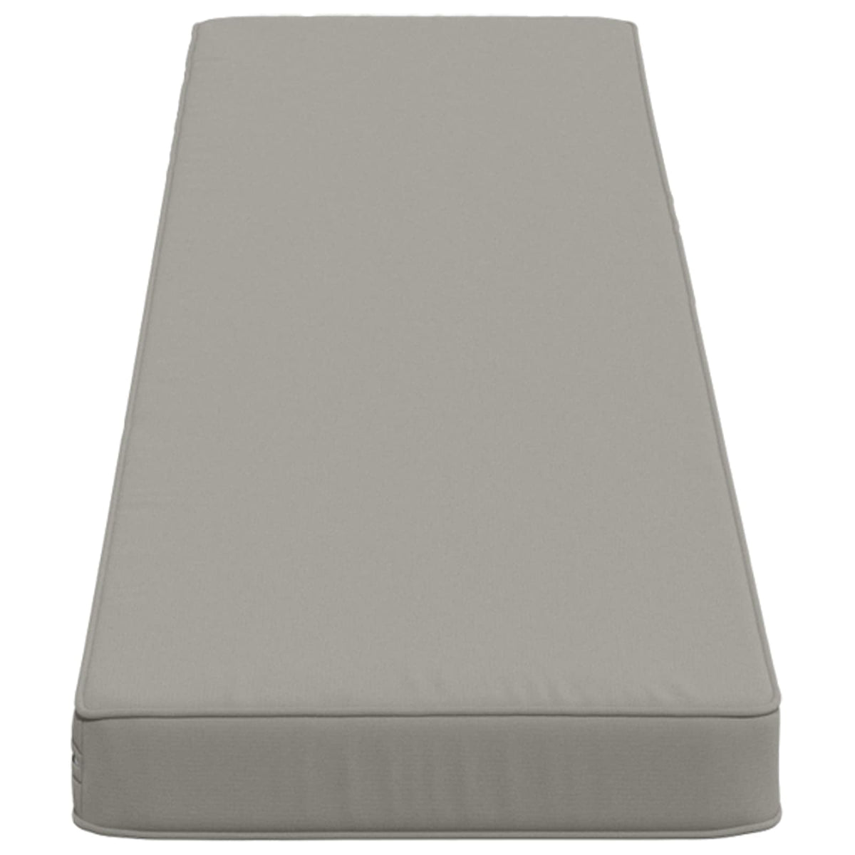 1-Piece Bench Cushion VUGHT 100% Polyester Grey 140 x 30 x 5 cm