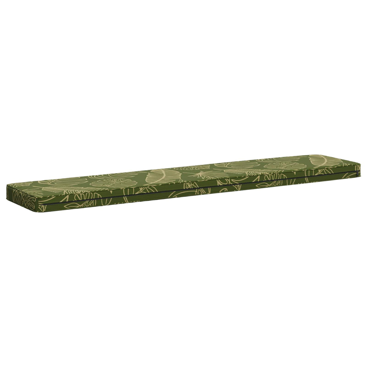 1-Piece Bench Cushion VUGHT 100% Polyester Leaf Design