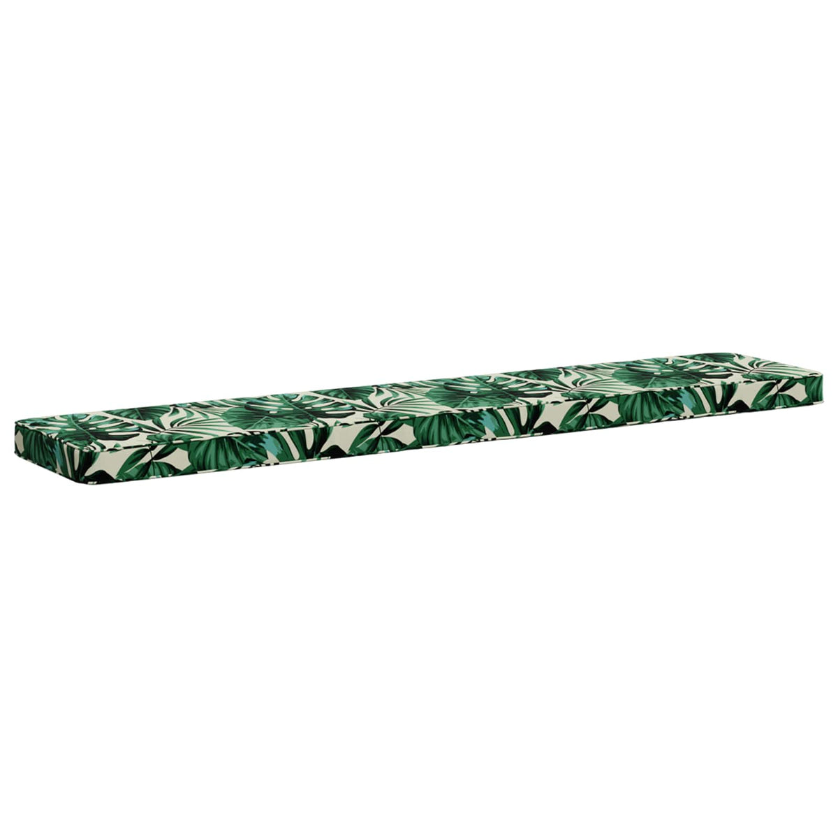 2-Piece Bench Cushions VUGHT 2 pcs 100% Polyester Leaf Pattern