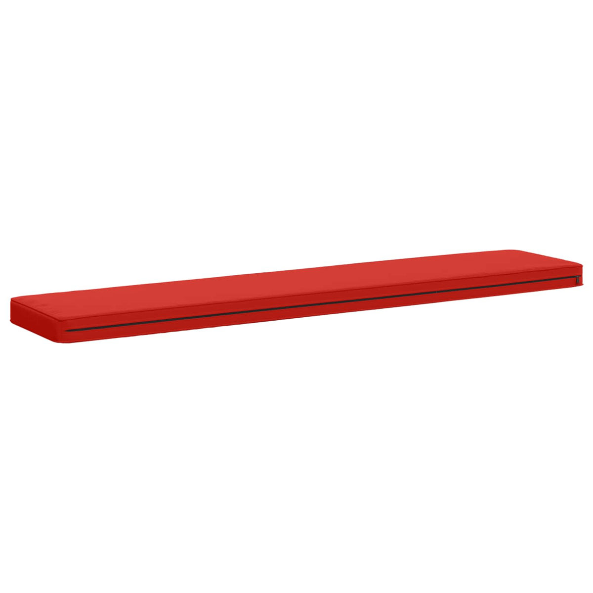 1-Piece Bench Cushion VUGHT 100% Polyester Red 140 x 30 x 5 cm