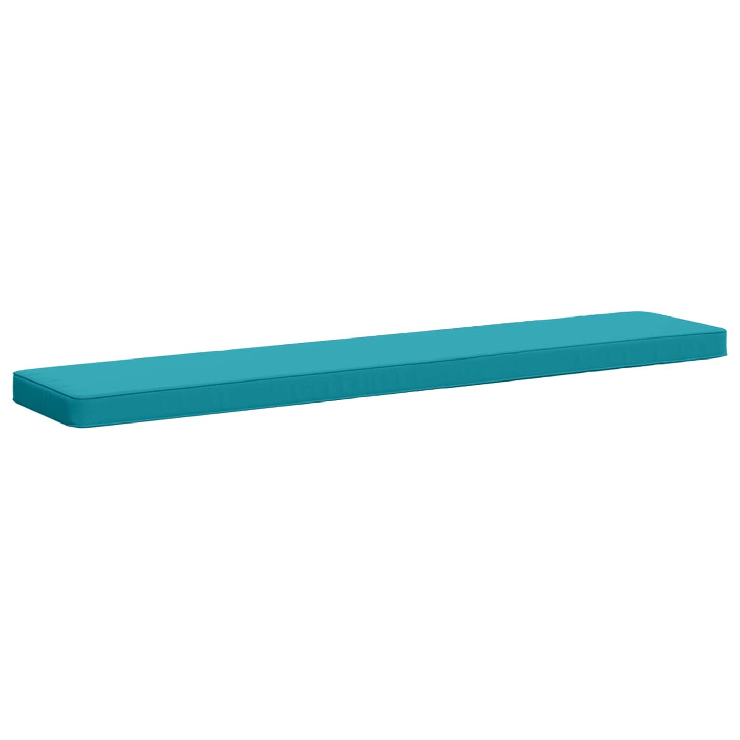 1-Piece Bench Cushion VUGHT 100% Polyester Turquoise