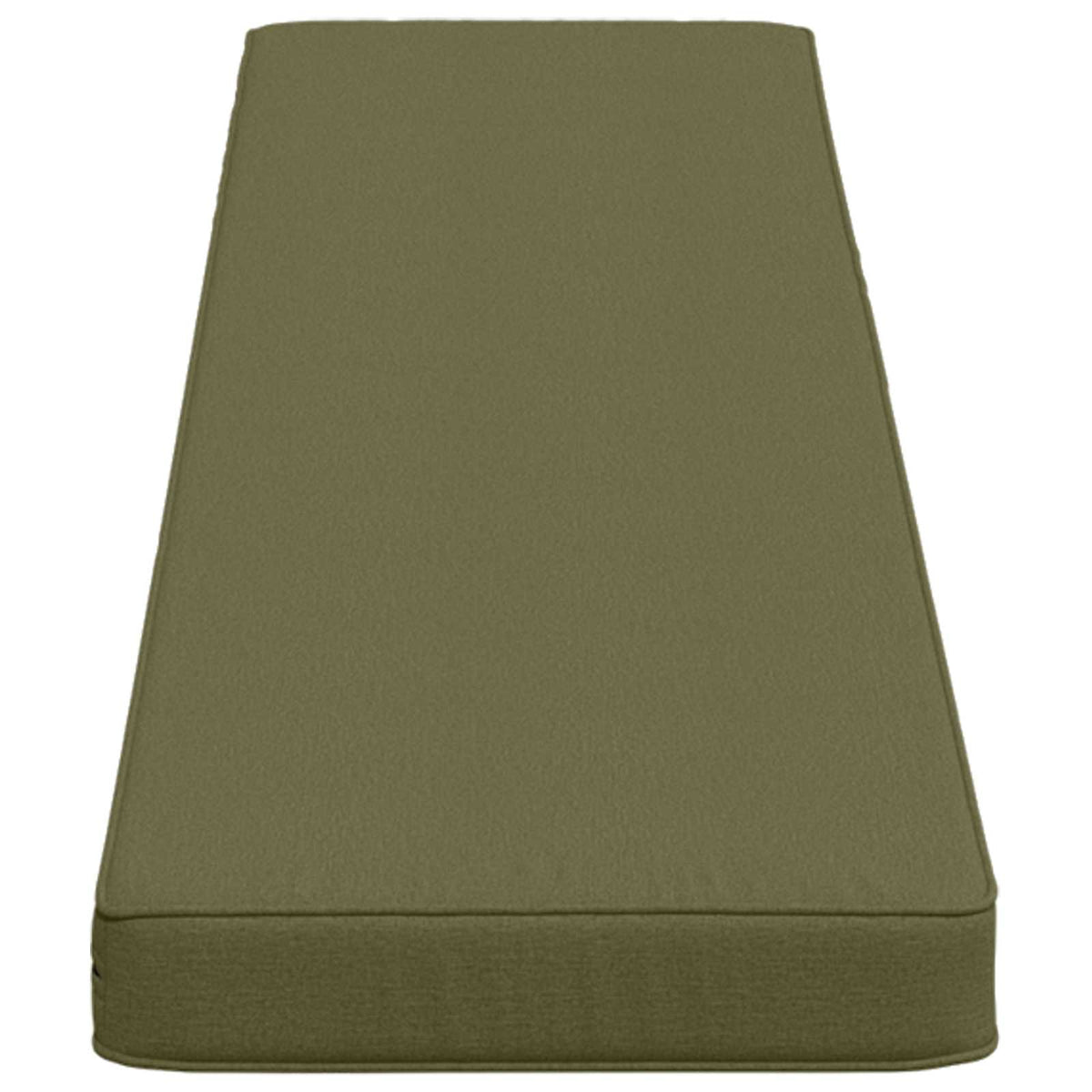 2-Piece Bench Cushions VUGHT 2 pcs 100% Polyester Olive Green