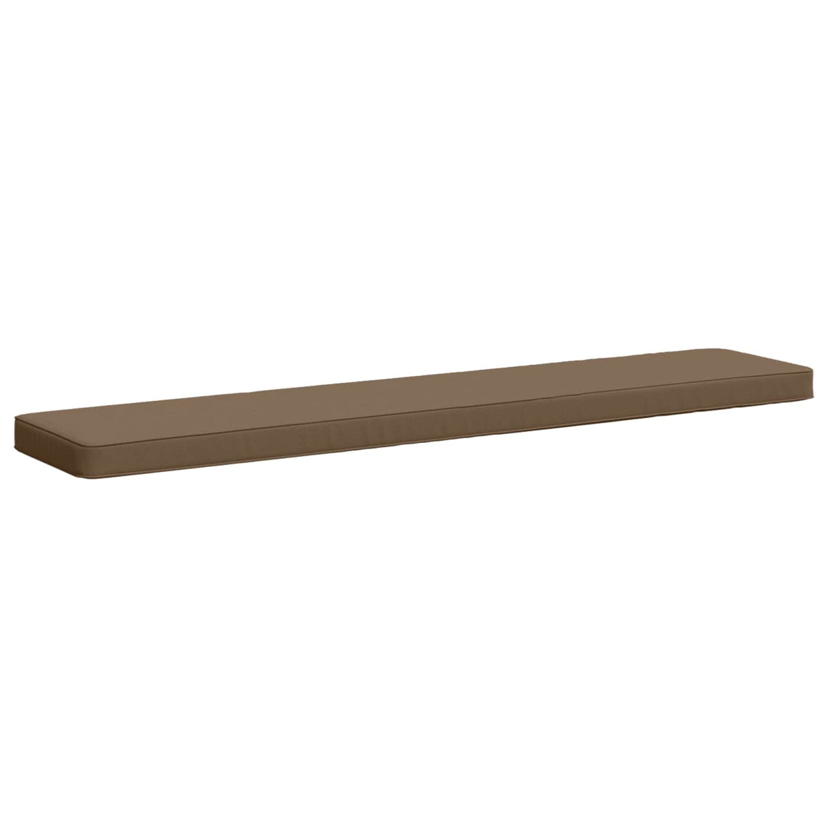 1-Piece Bench Cushion VUGHT 100% Polyester Taupe